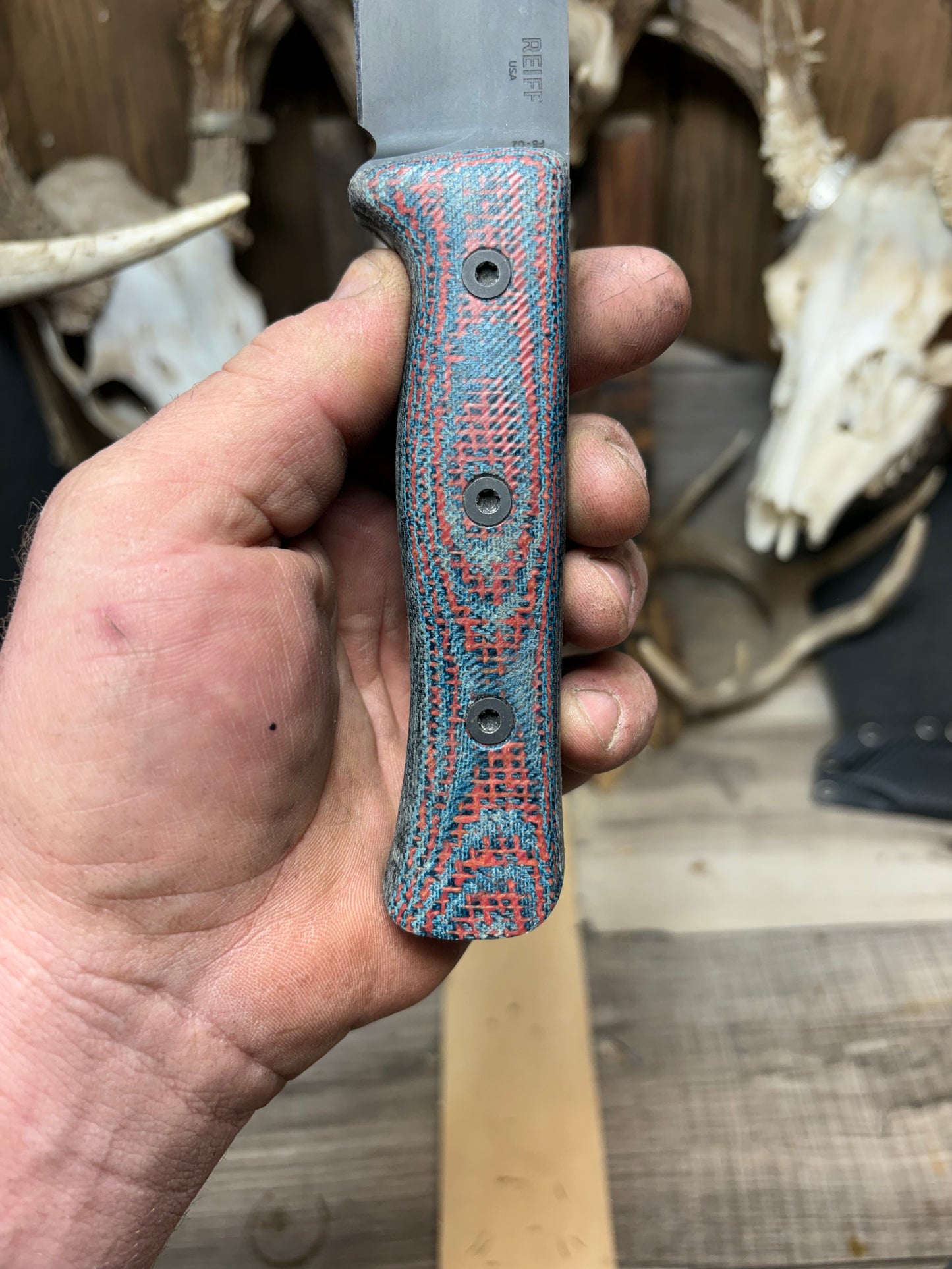 Reiff Knives F6 GEN 2 Micarta Handles