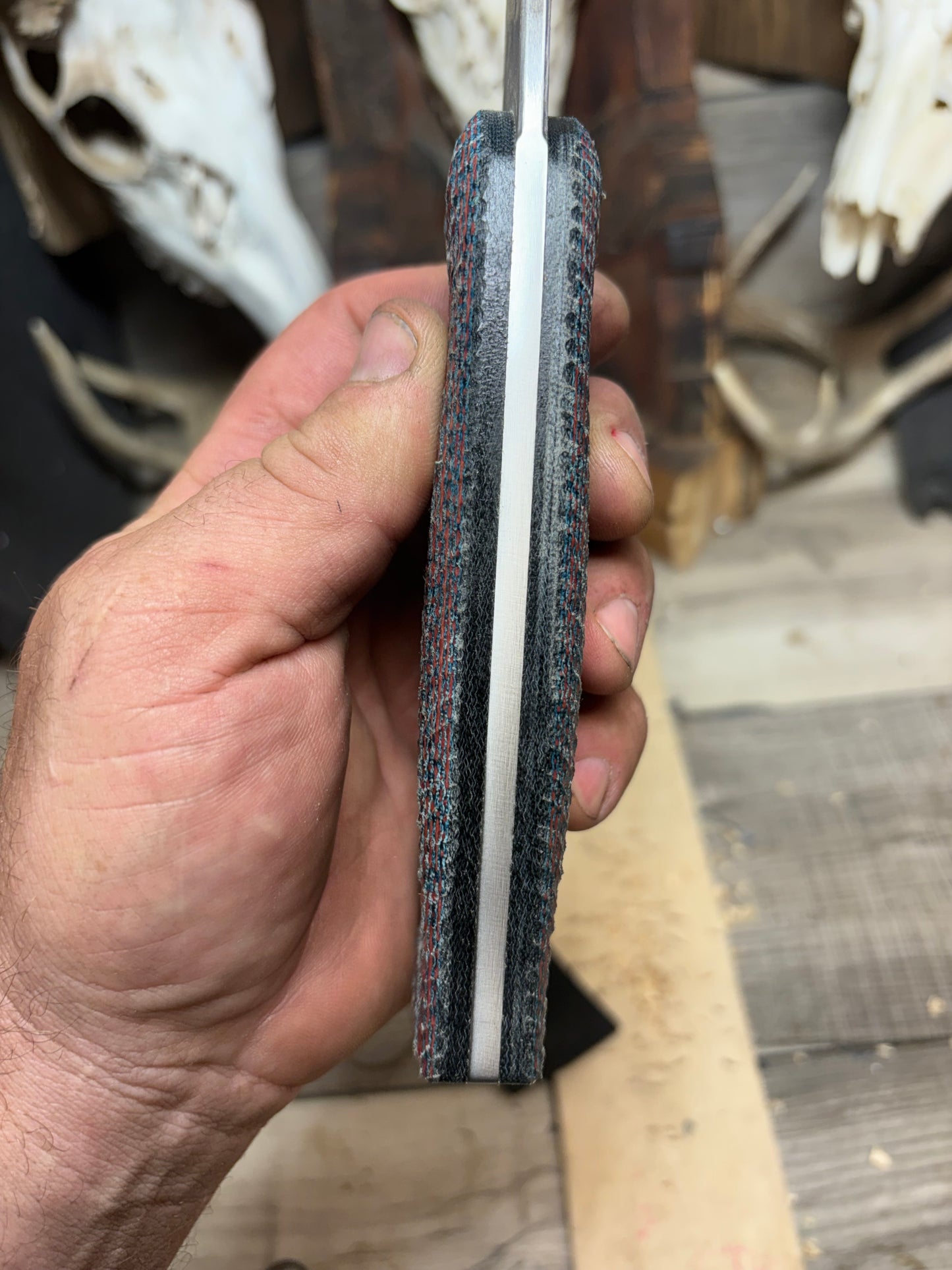 Work Tuff Gear Tanto X Micarta Handles