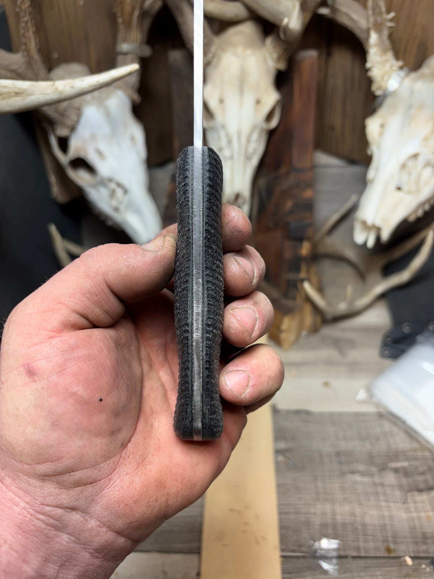 Esee PR4 Canvas Micarta Handles