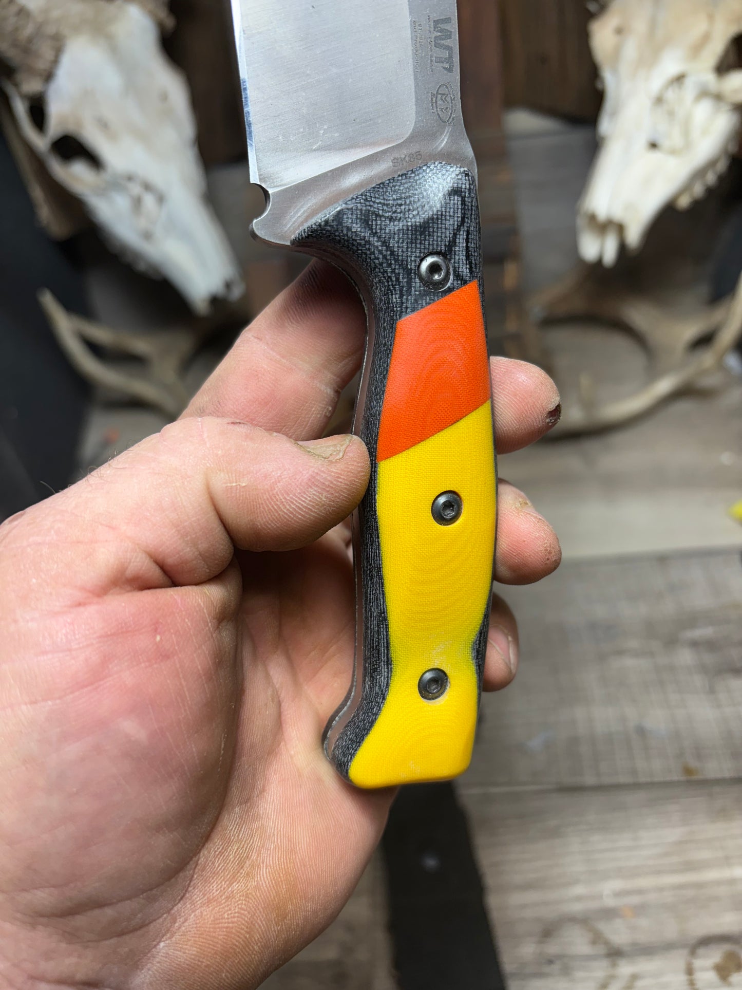 WTG Wolverine / Mountain Lion  Micarta Handles