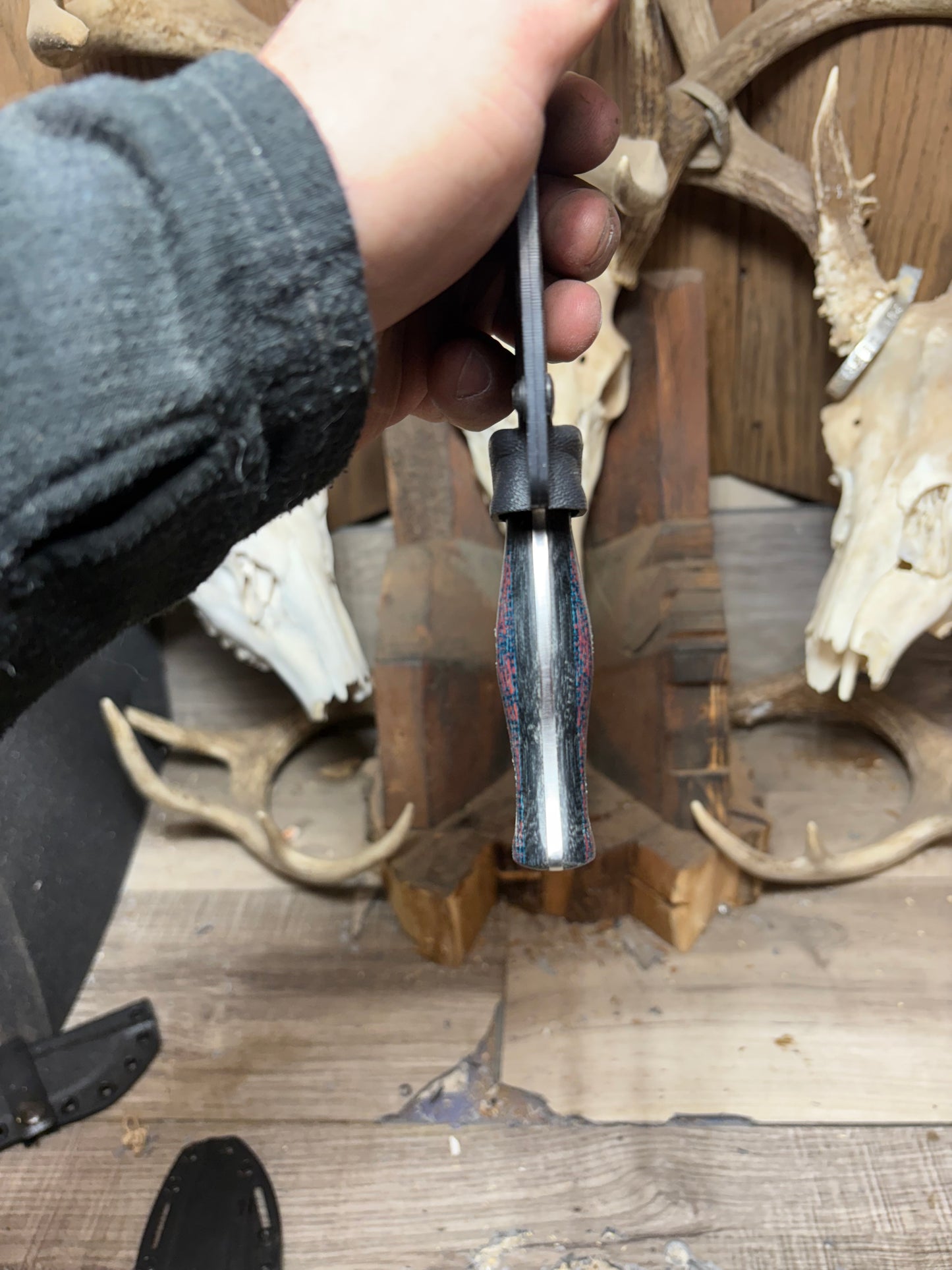 White River Knives Ursus Cub Canvas Micarta Handles