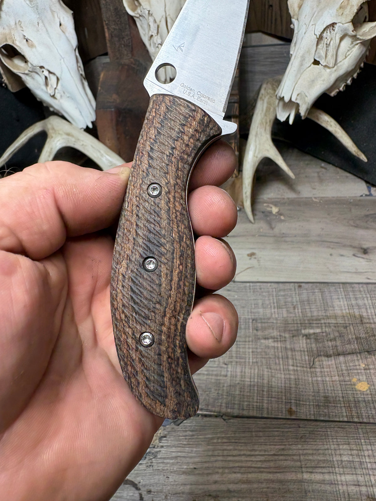 Spyderco Mule handles