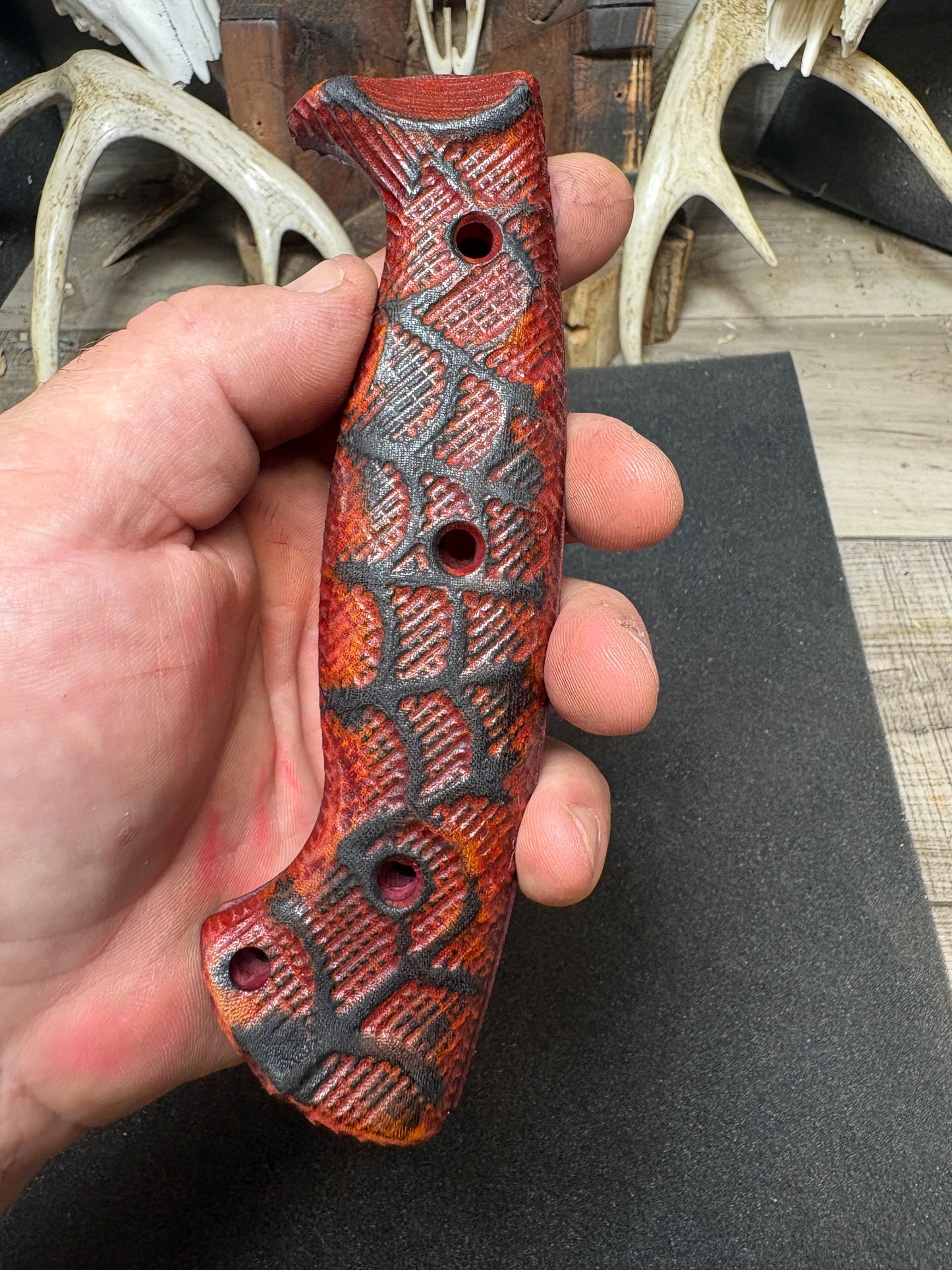Work Tuff Gear Atayal XL, Mizeram, Black Dog, and Borneo Handles