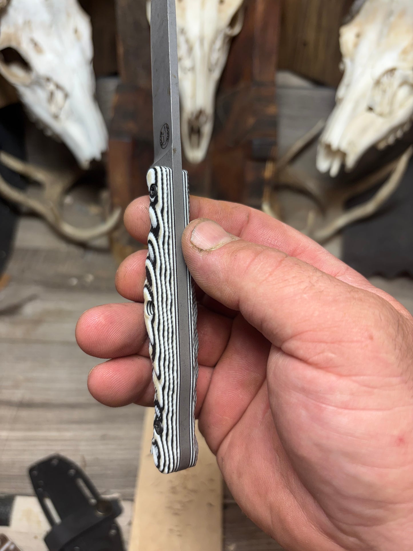 XK&T Jackalope/ White River Knife Exodus 4- G10 Handles (Knife NOT Included)