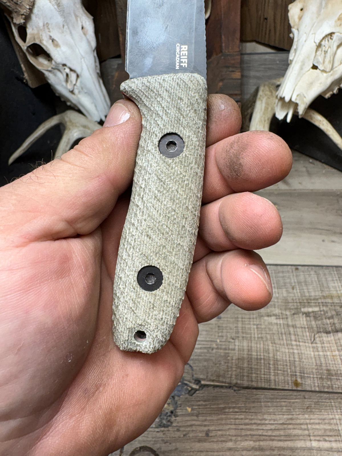 Reiff Knives Circadian Micarta