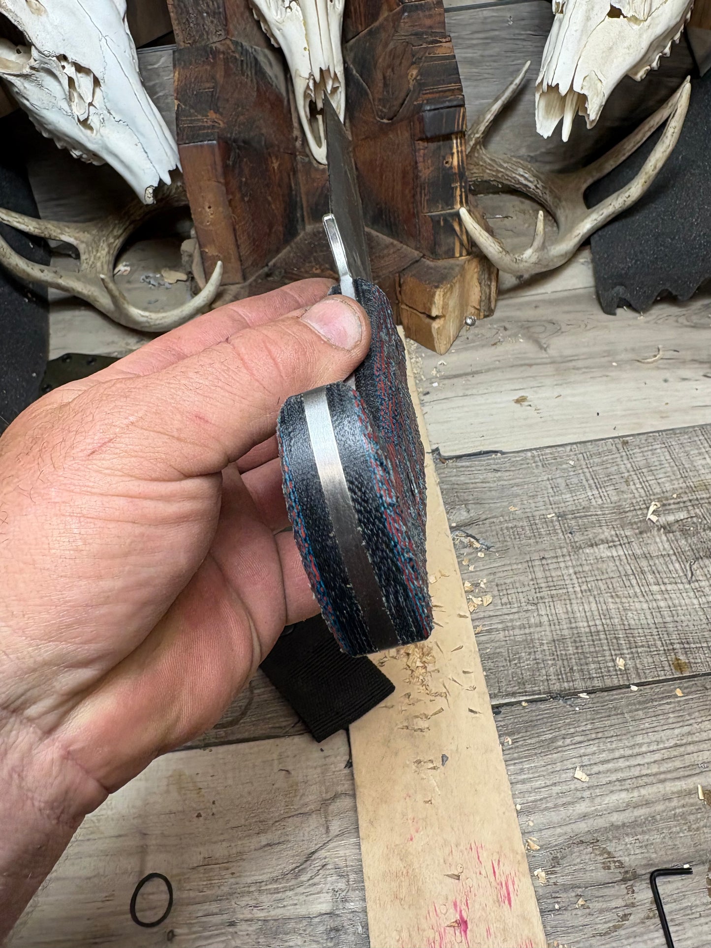 Work Tuff Gear Tanto X Micarta Handles