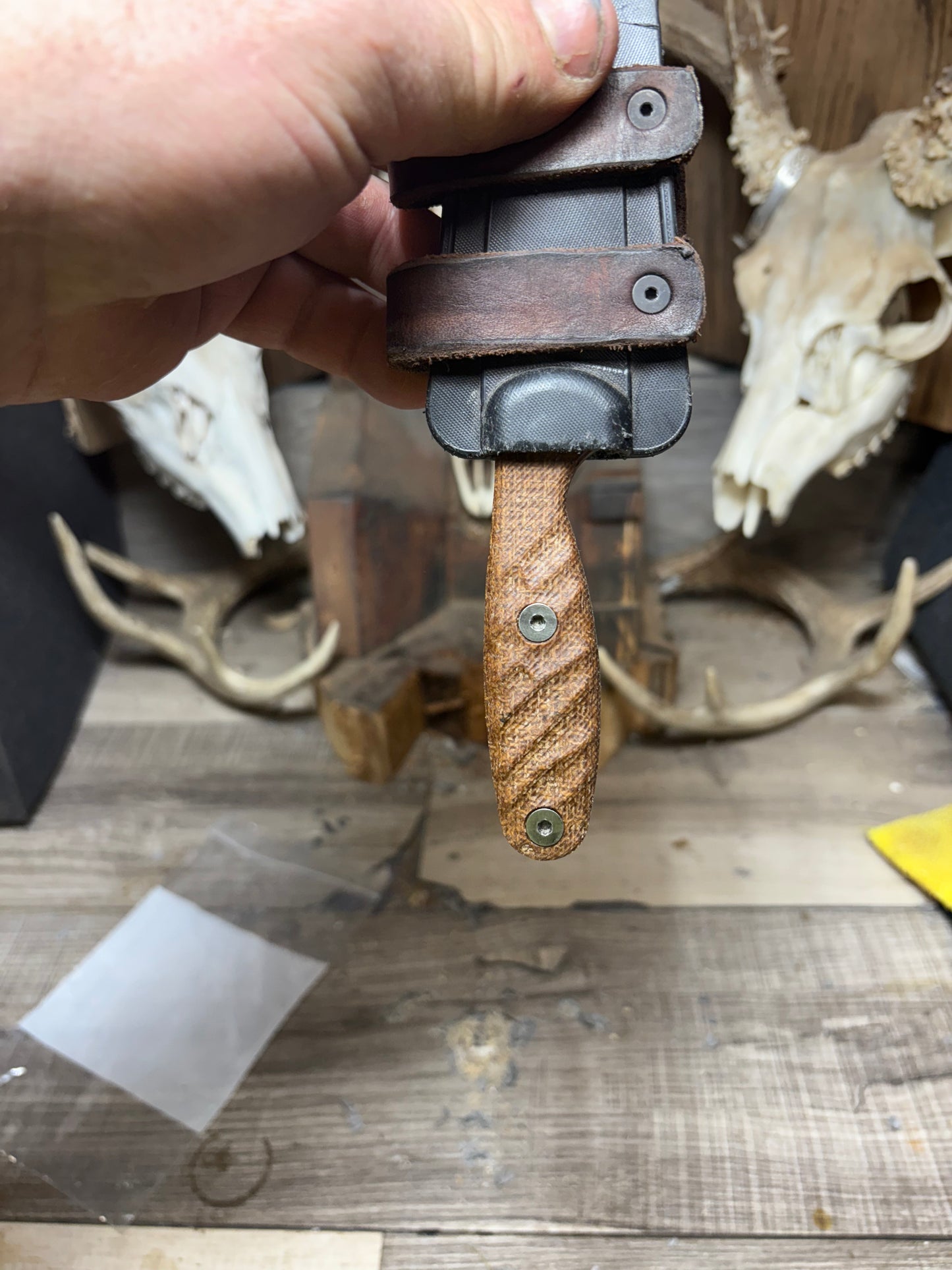 Esee Xancudo Burlap Micarta Handles