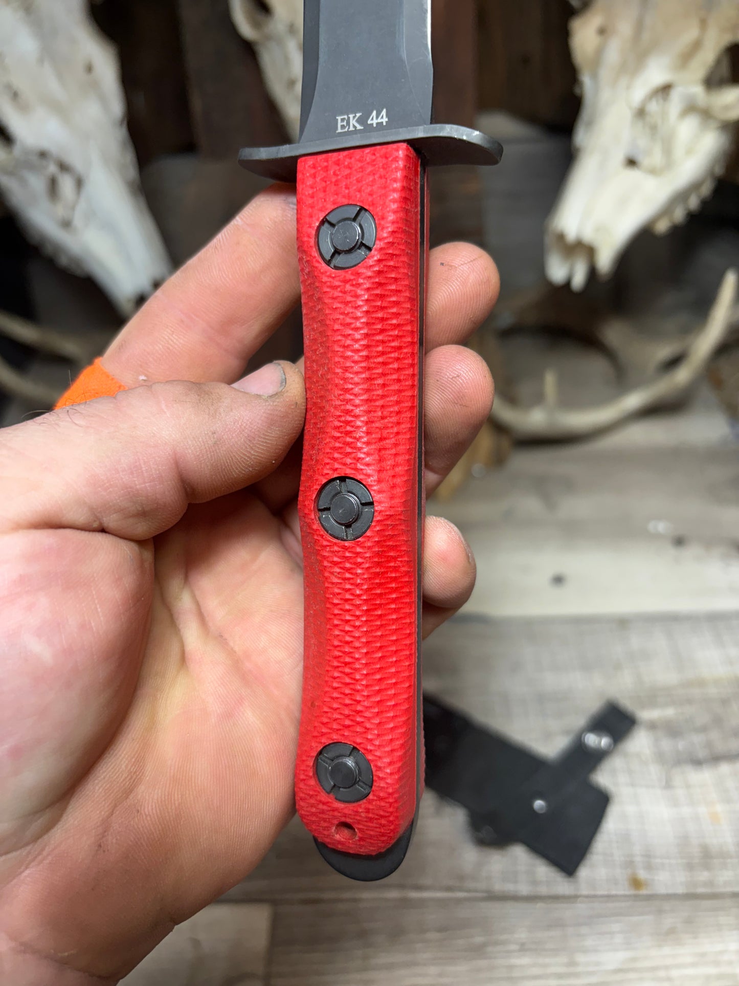 KA-BAR EK-44 EK Commando 4 & 5 *BLEMISHED* G10 Handles