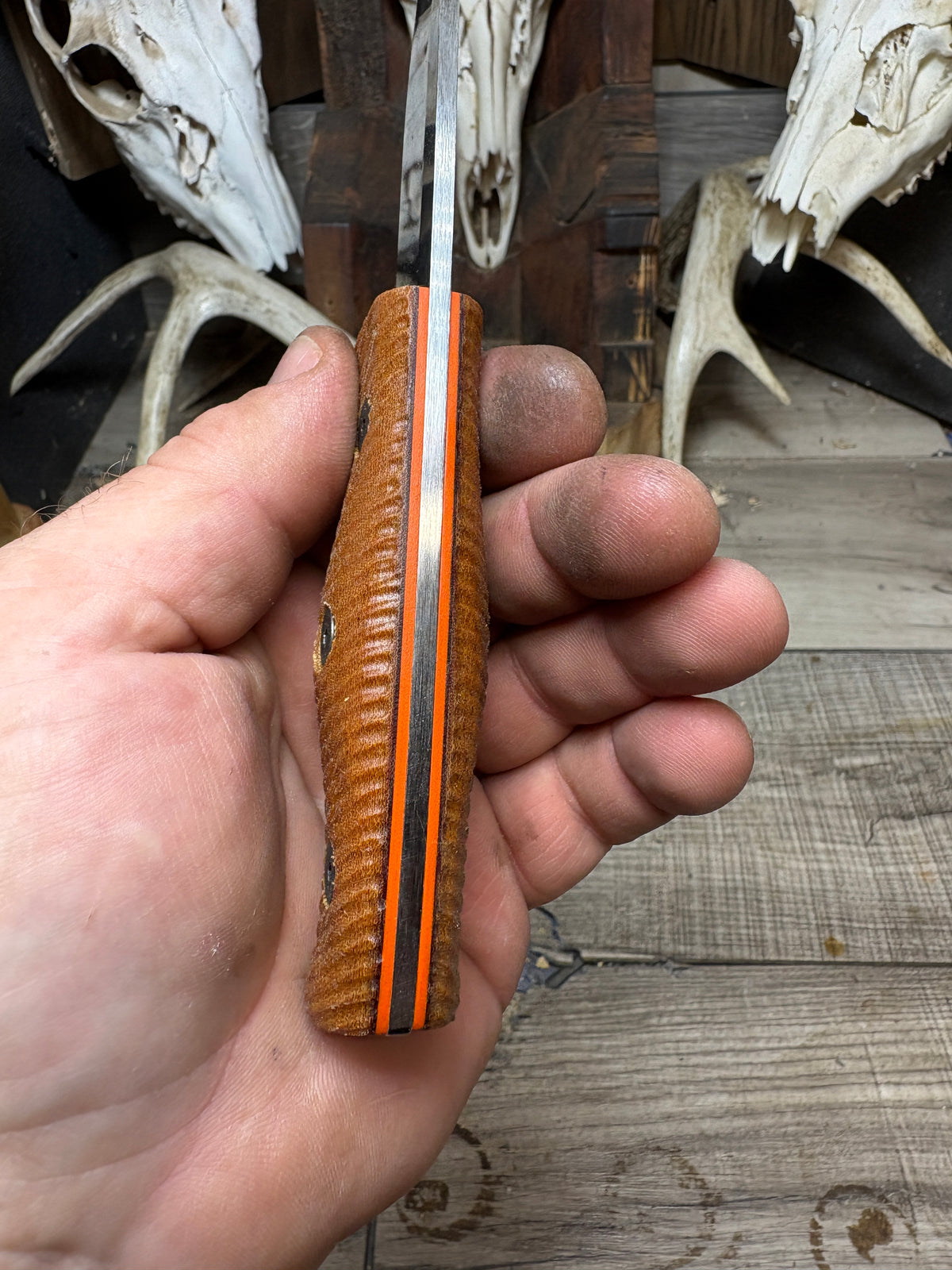 White River Knives Ursus Cub Canvas Micarta Handles