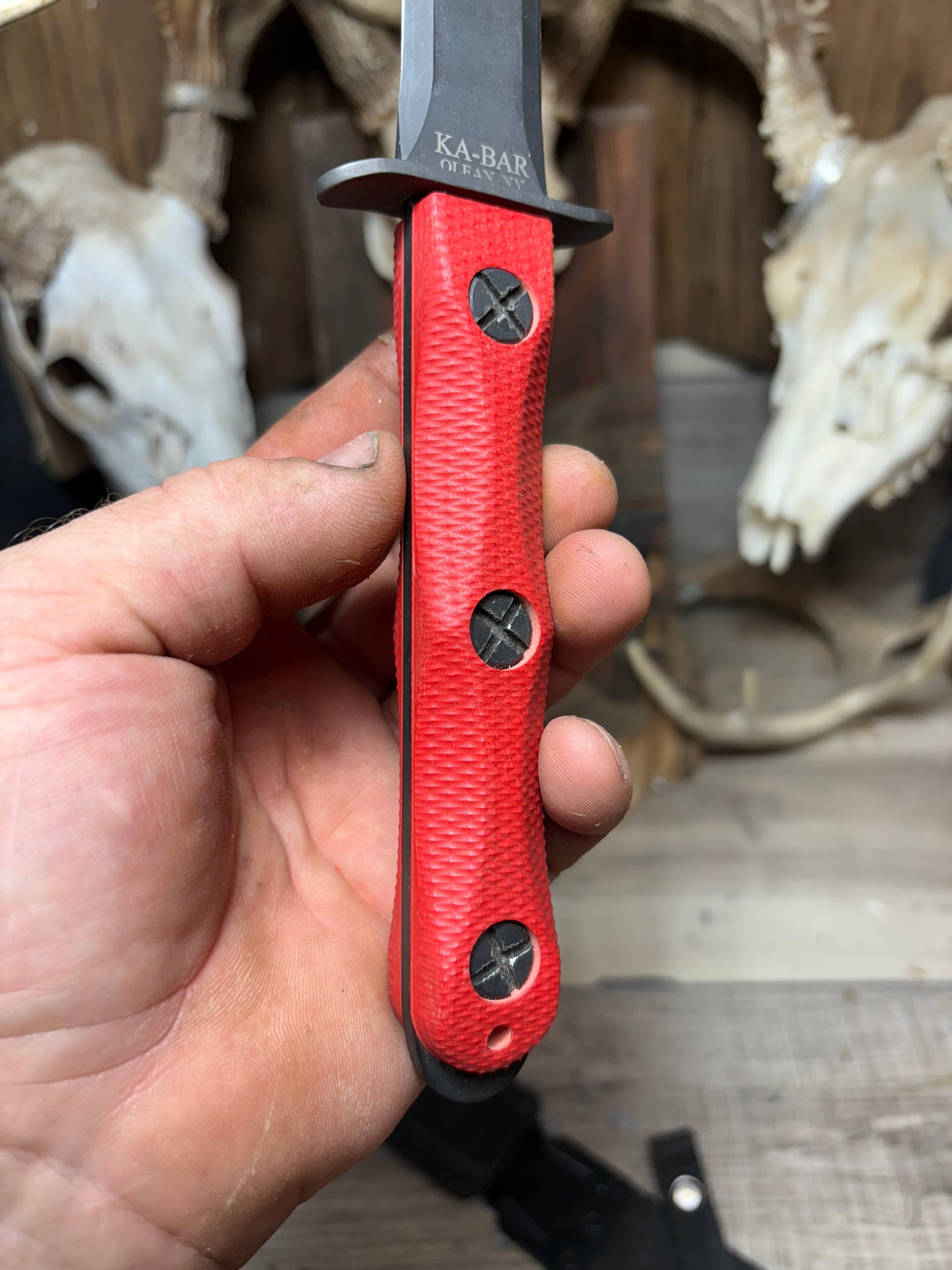KA-BAR EK-44 EK Commando 4 & 5 G10 Handles