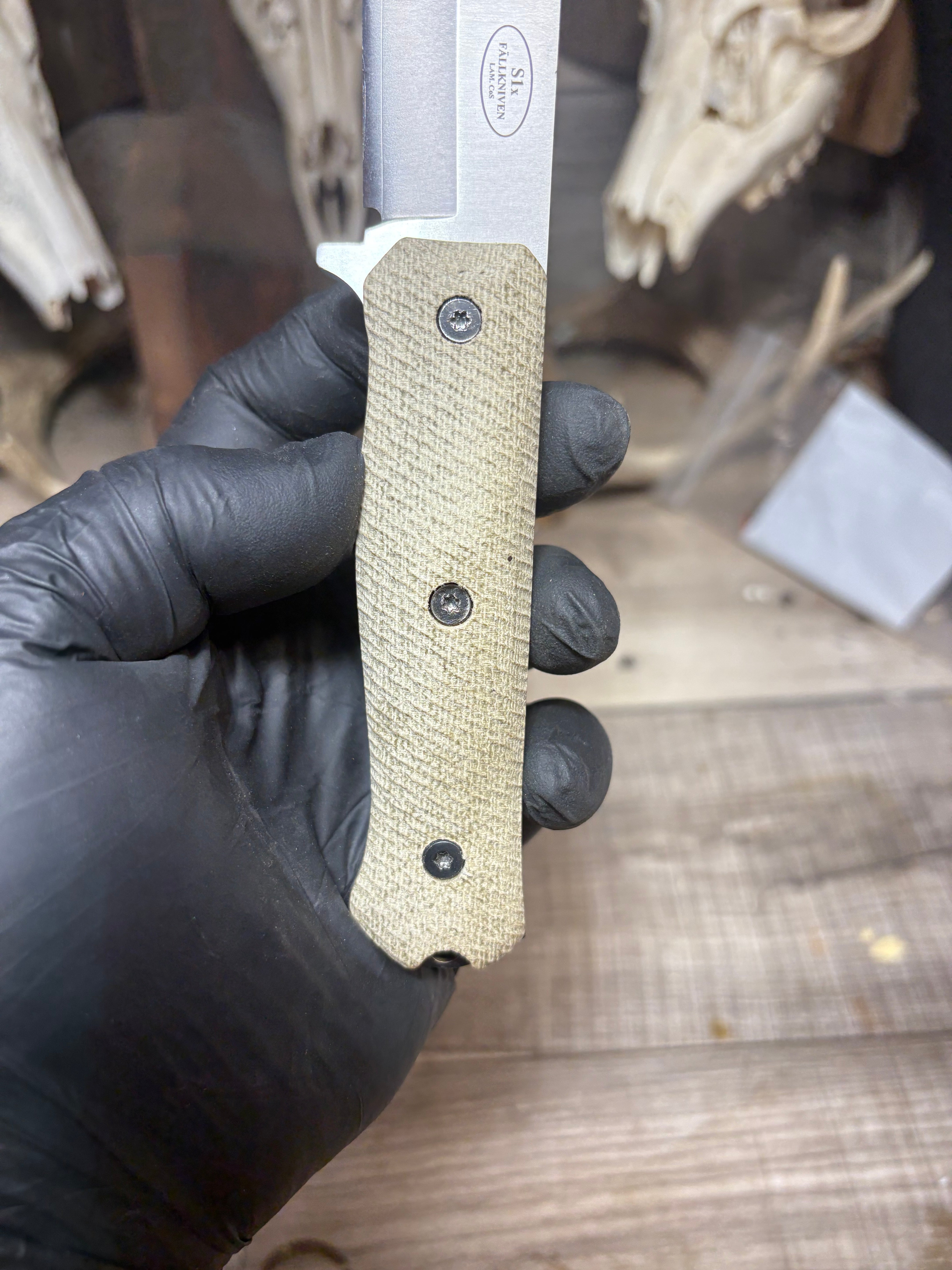 Fallkniven S1X Handles – Carroll's Custom Knife Scales