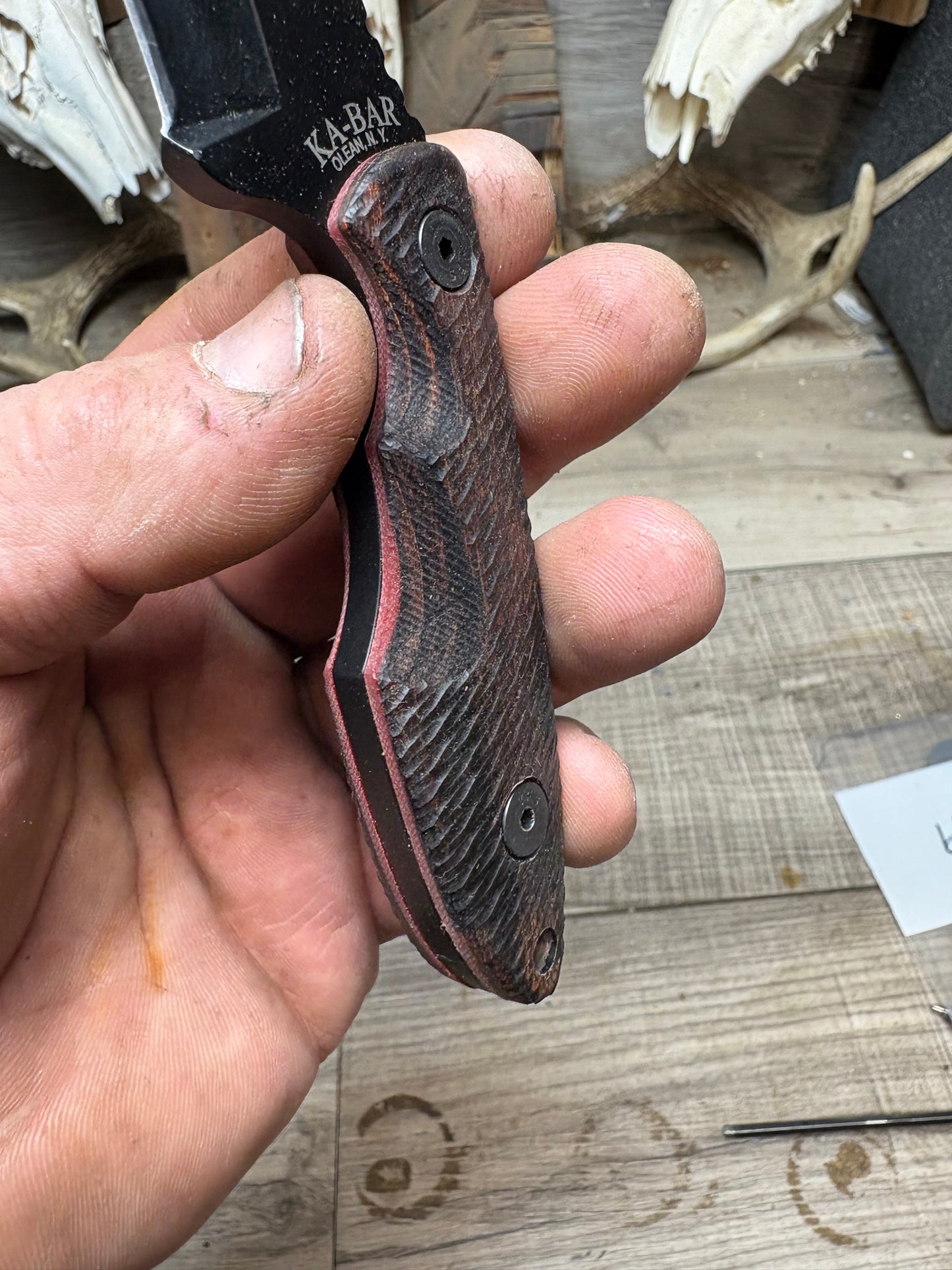 KA-BAR TDI Hellfire Handles