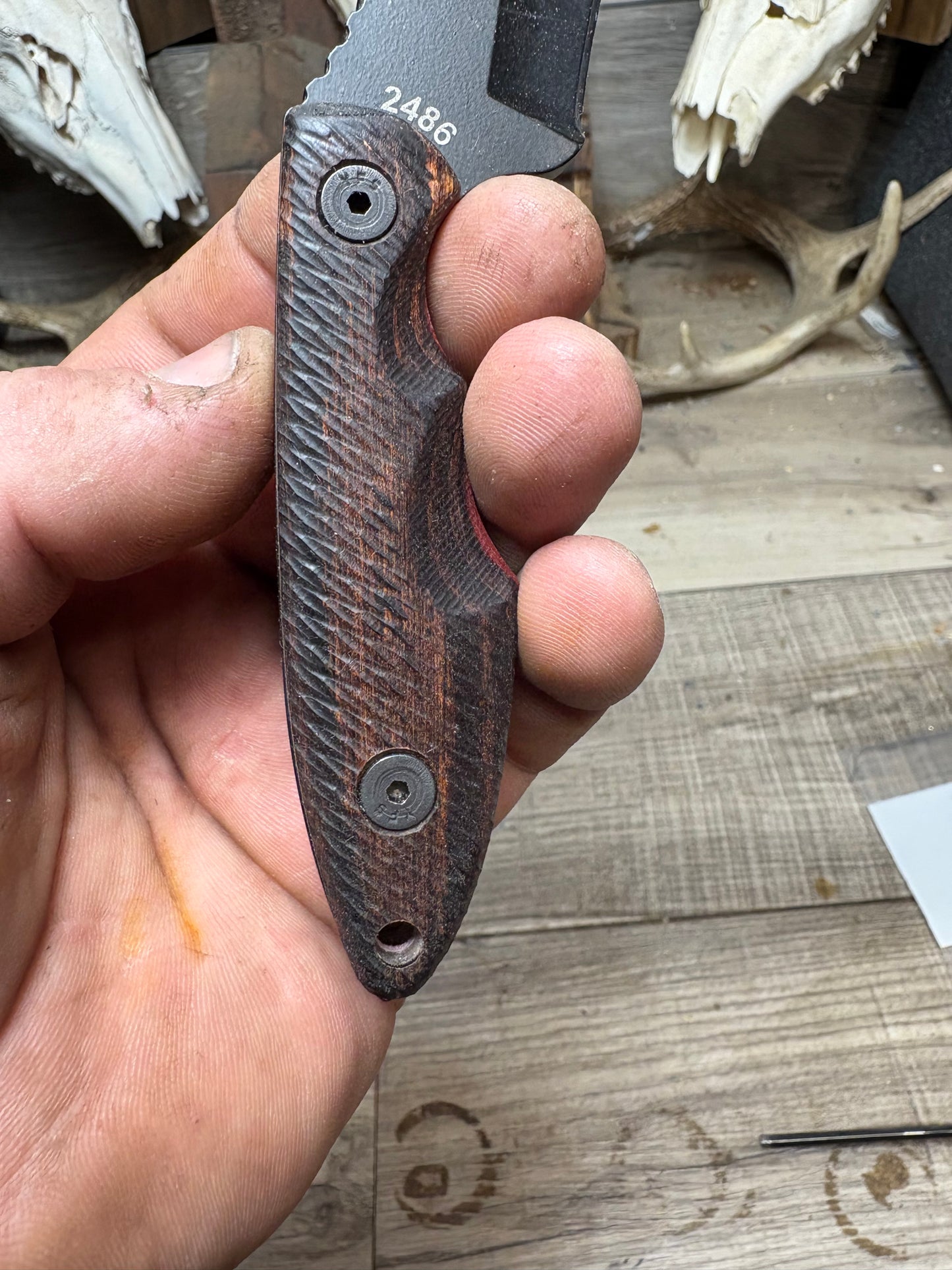 KA-BAR TDI Hellfire Handles