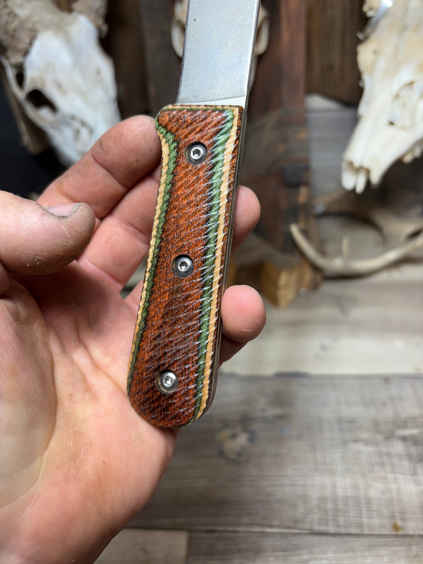 KA-BAR Becker Kephart BK62 Dymalux Handles