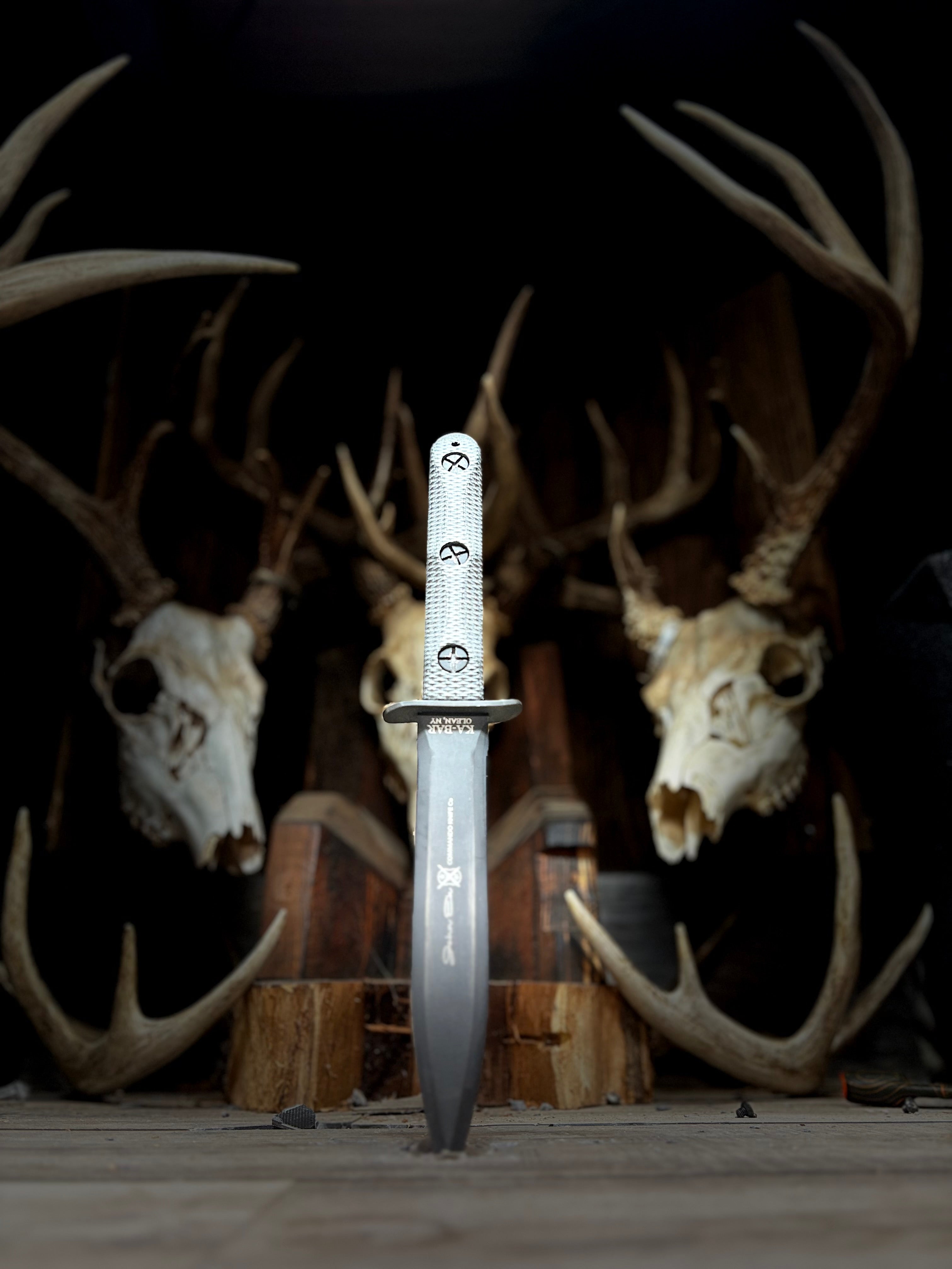 KA-BAR EK-44 EK Commando 4 & 5 Canvas Micarta Handles – Carroll's