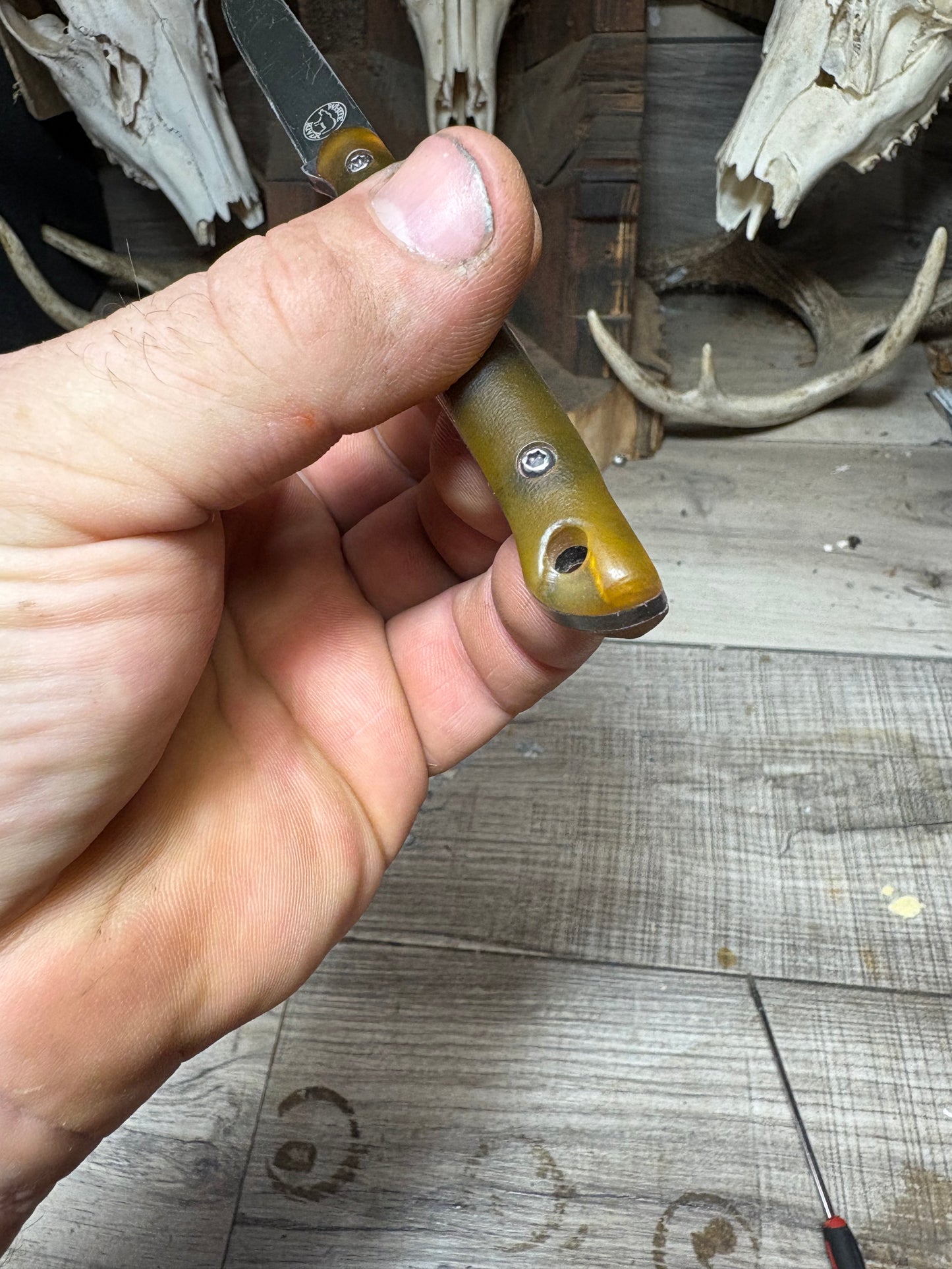Exodus Knife & Tool Adventure Craft / Exodus 3 Ultem Micarta Handles