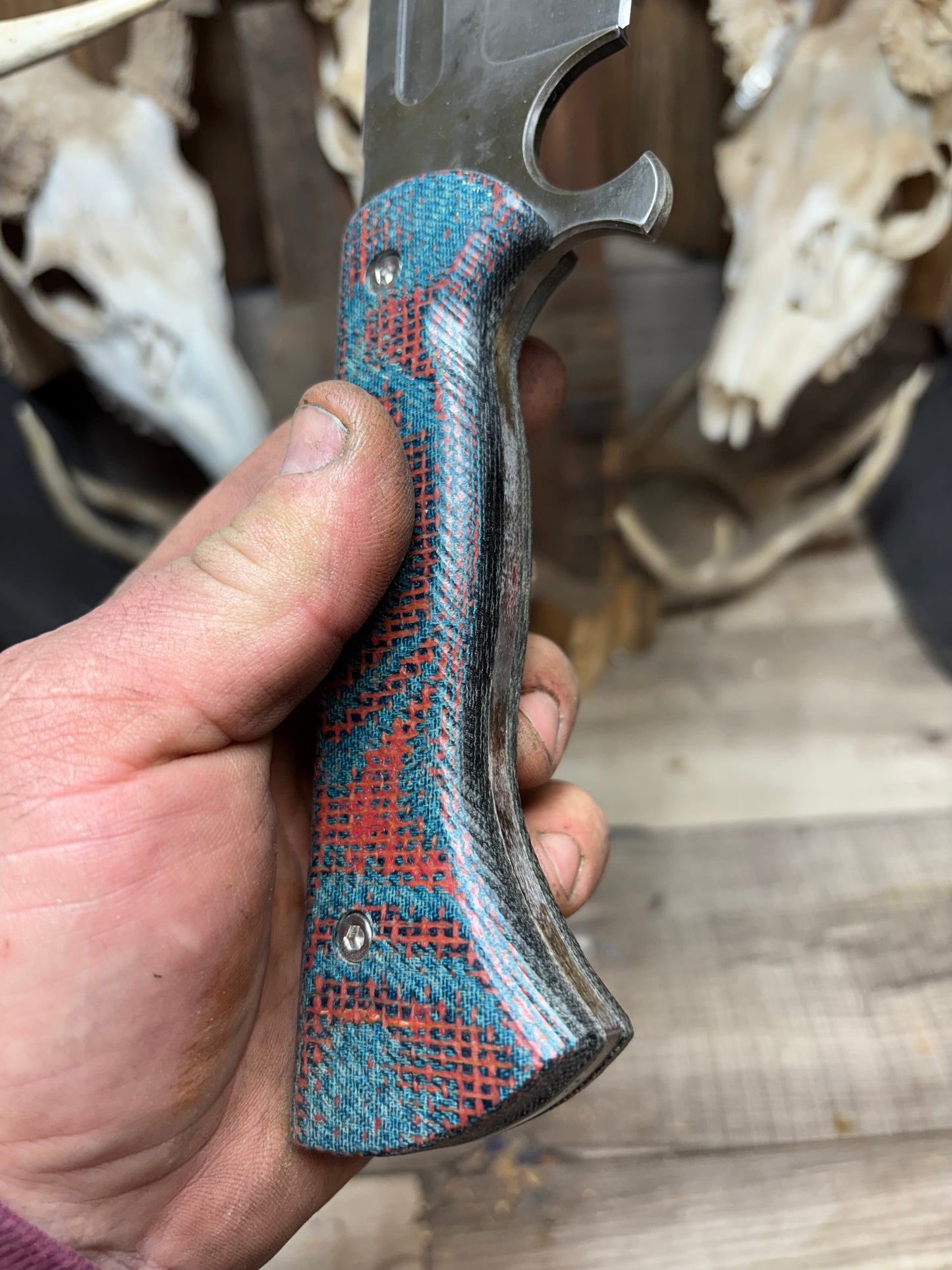 Work Tuff Gear Gen 2 or 3 V44X Canvas/Burlap/Denim Micarta Handles