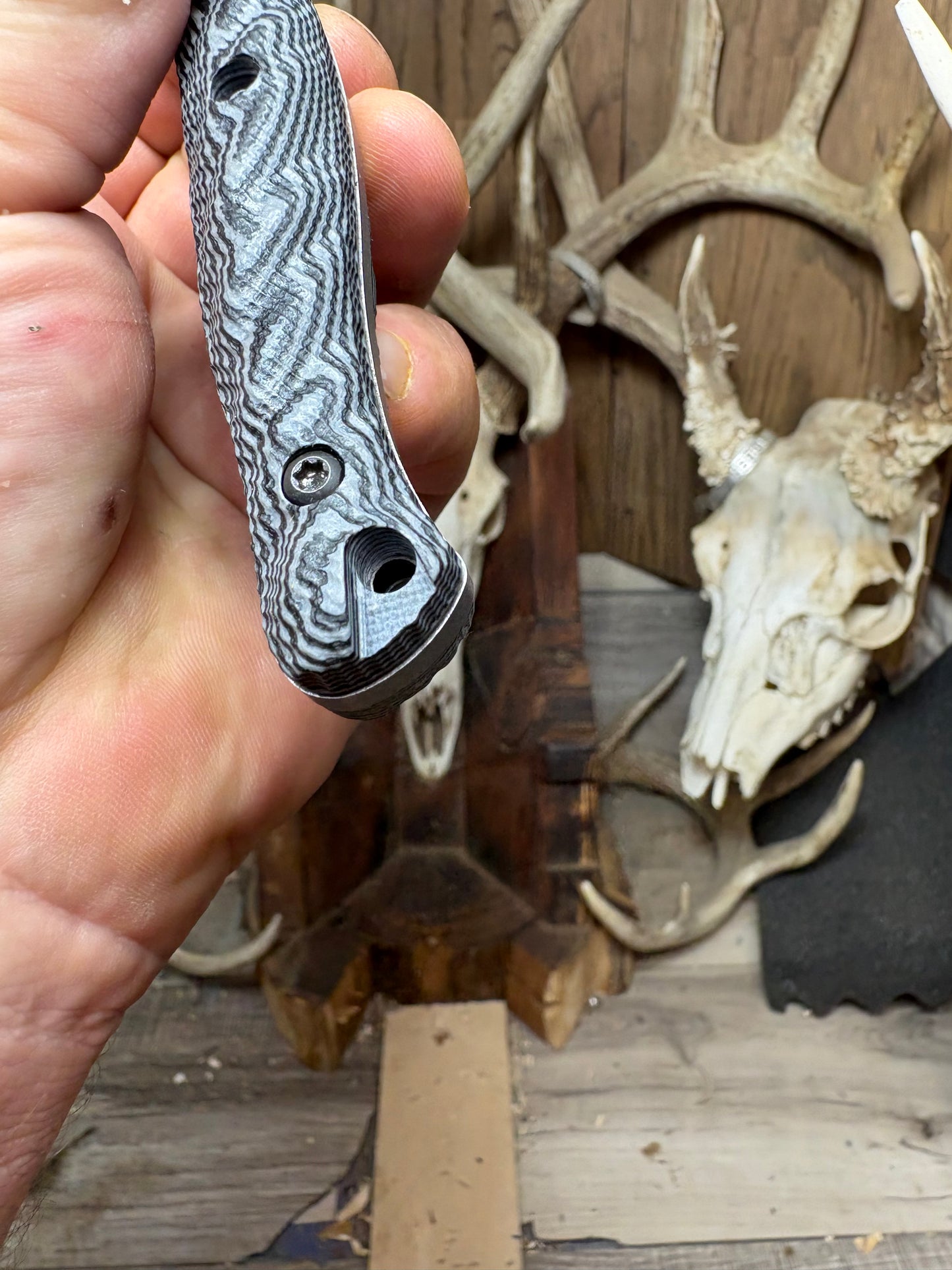 XK&T Jackalope/ White River Knife Exodus 4- G10 Handles (Knife NOT Included)