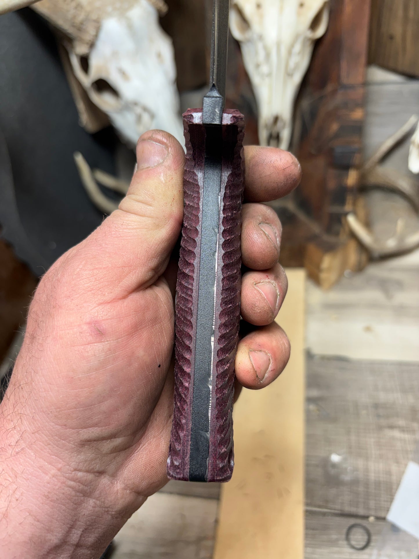 Tops Knives War Bowie V2 Handles