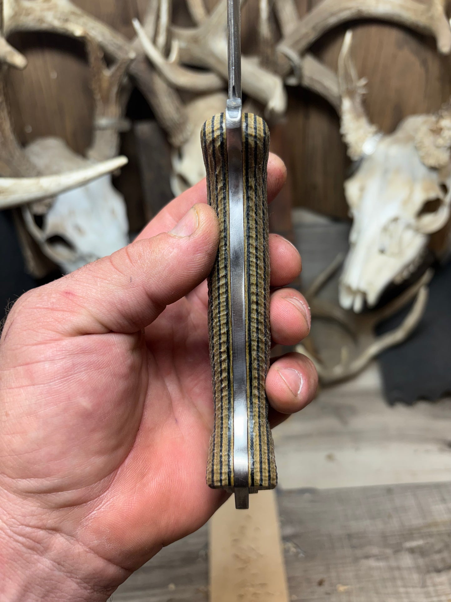KA-BAR Becker BK2, BK9, Etc. Micarta Handles