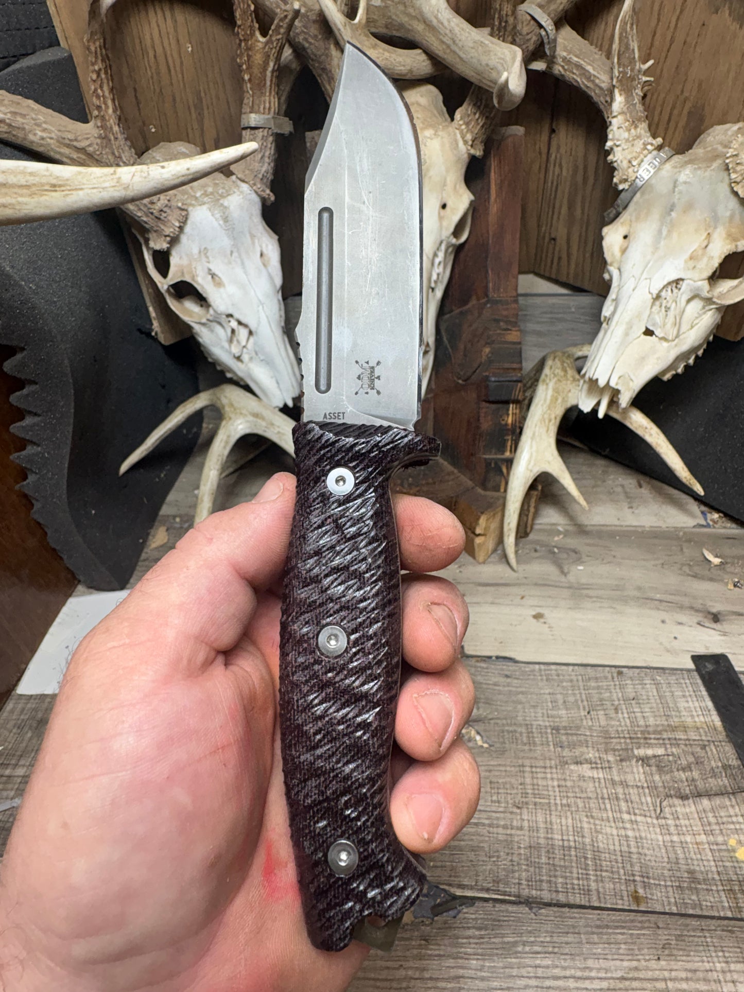 Work Tuff Gear Asset Canvas micarta handles