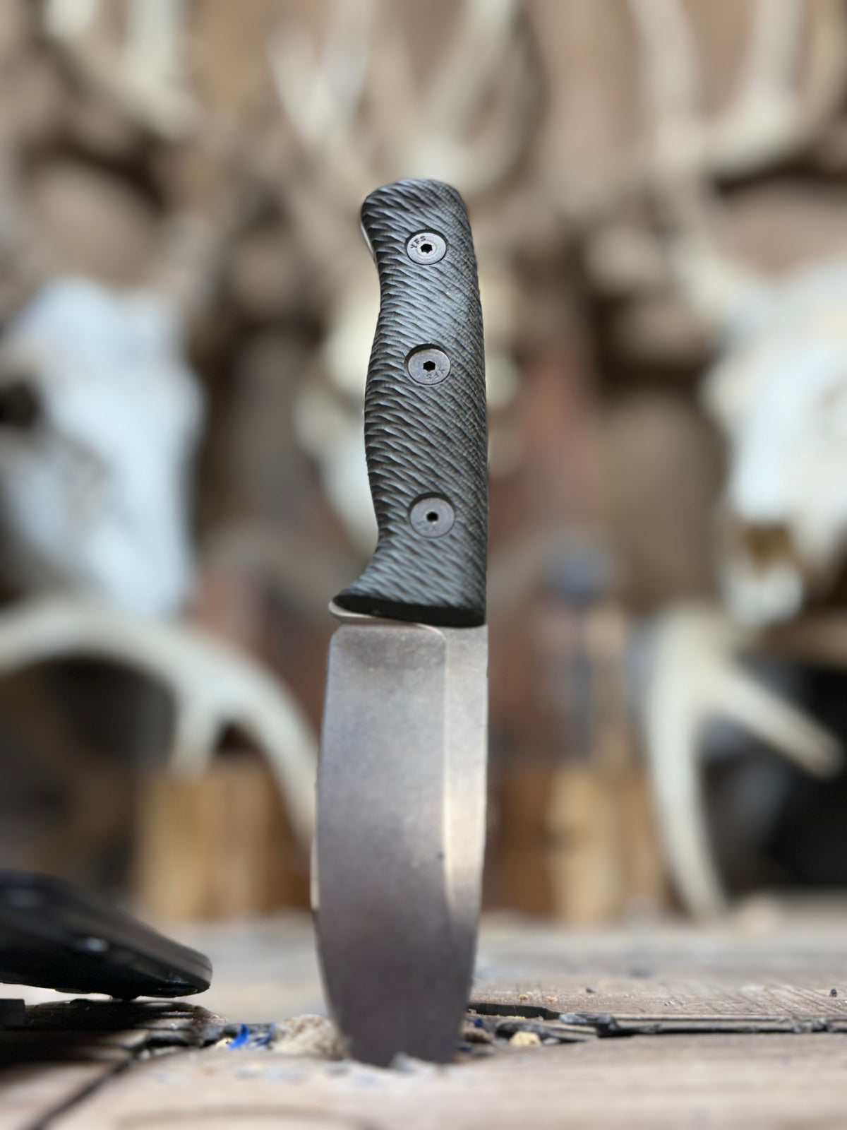 White River Knives Ursus Cub Canvas Micarta Handles (Hidden Hole)