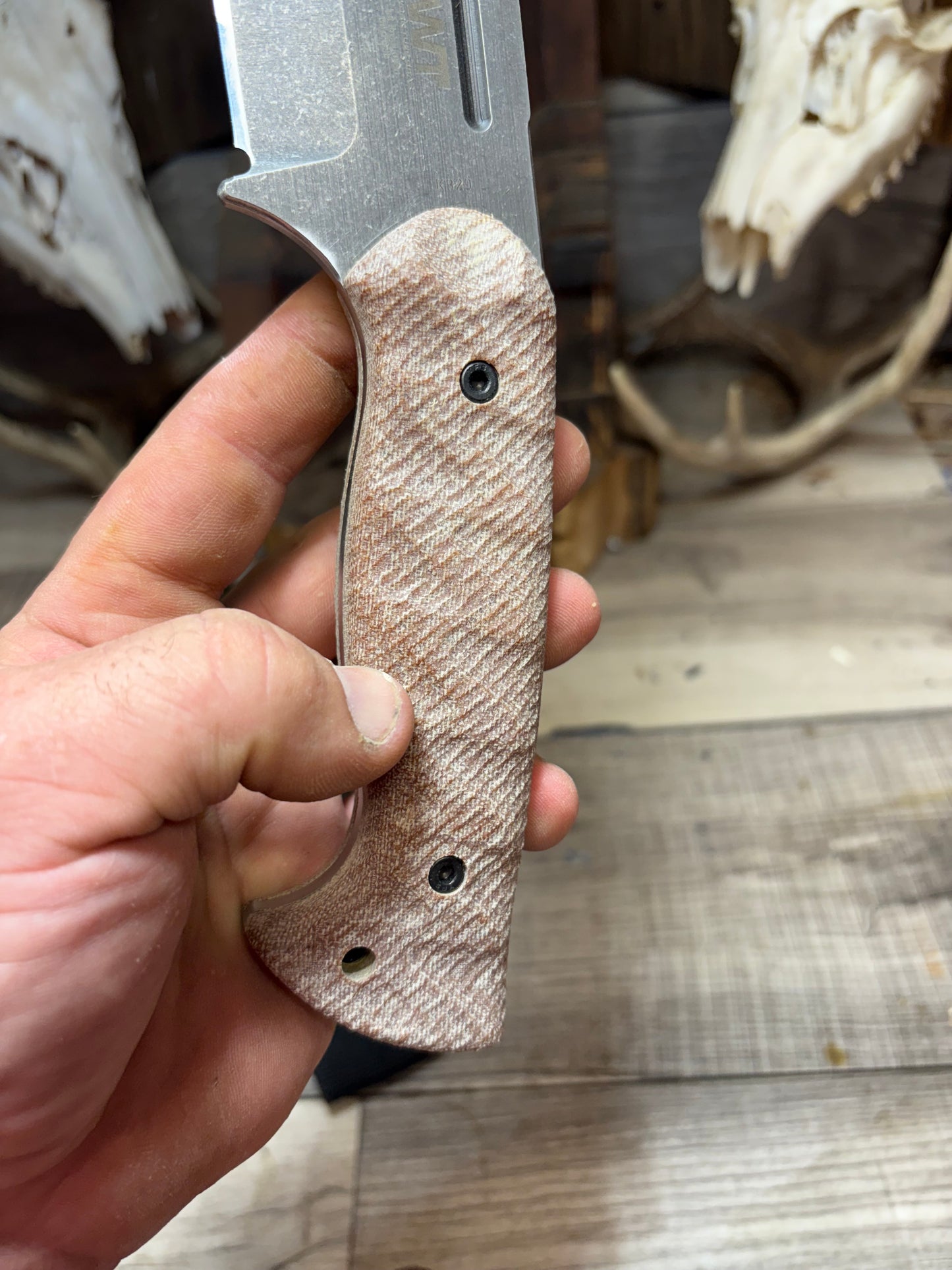 Work Tuff Gear Tanto X Micarta Handles