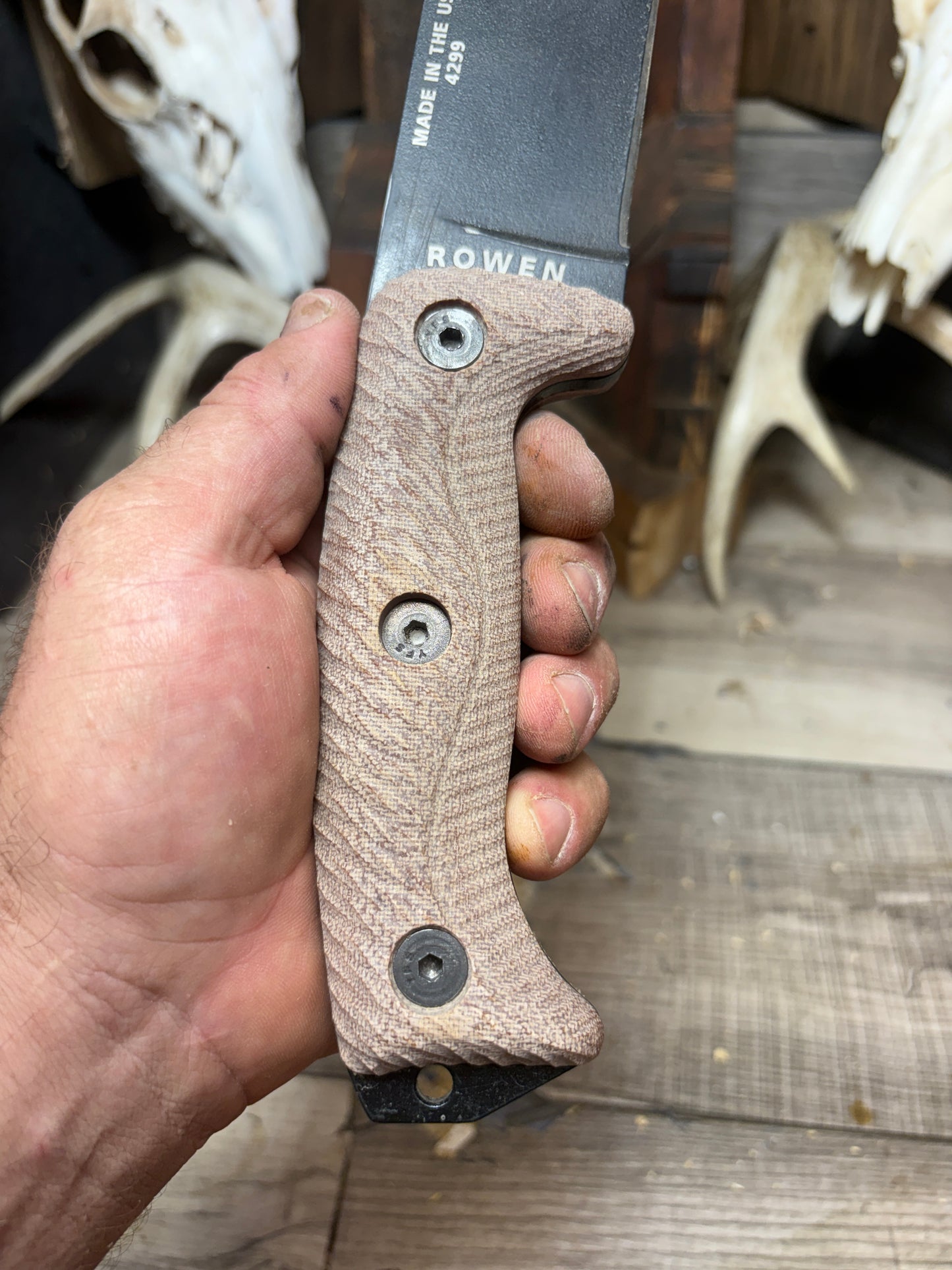Esee Junglas I/II & Cleaver CL1 Canvas Micarta Handles