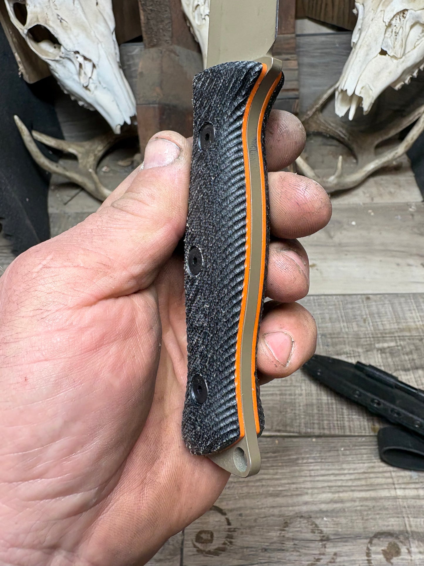 White River Knives Ursus 45 Canvas Micarta Handles