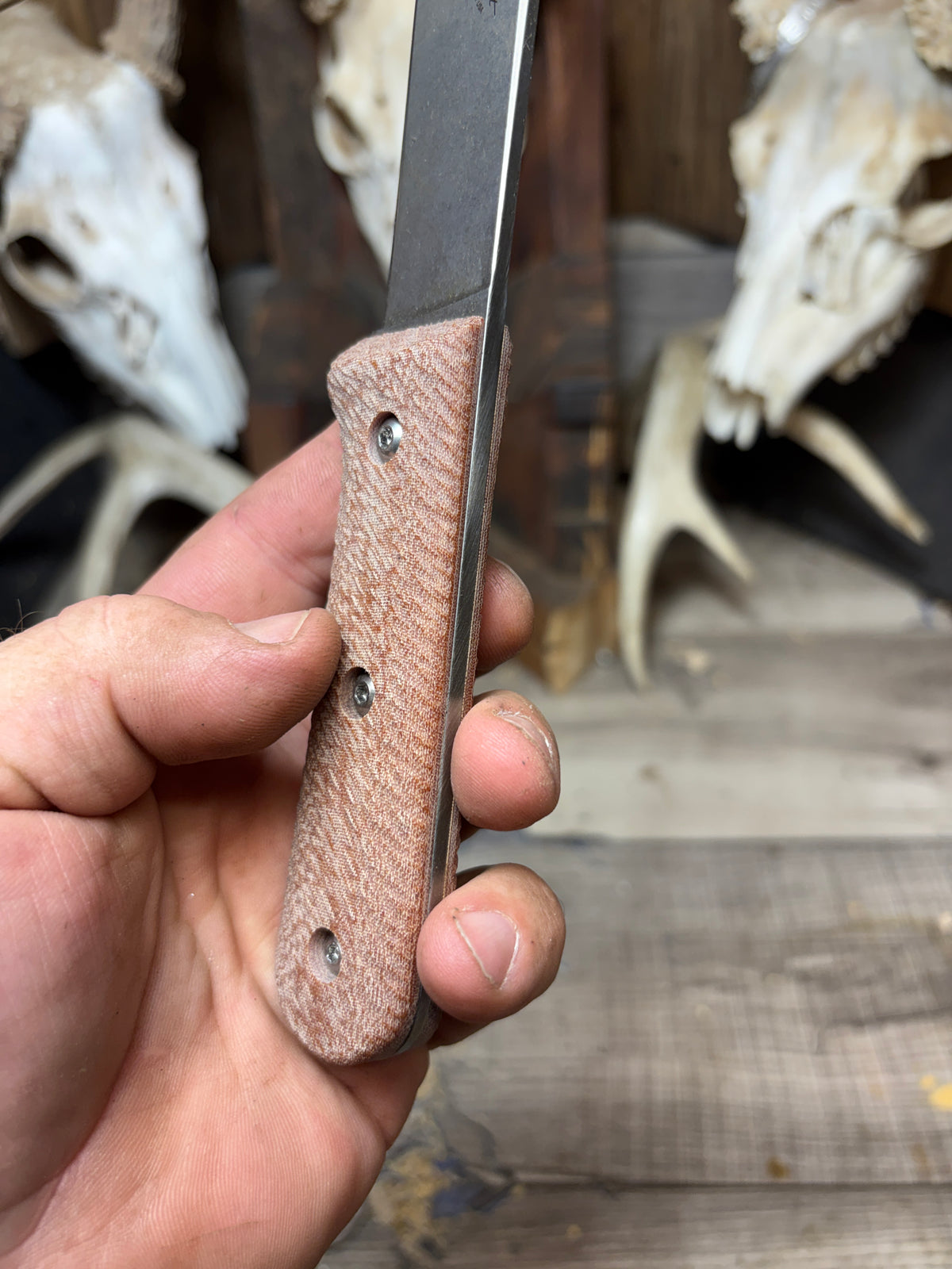 KA-BAR Becker Kephart BK62 Micarta Handles