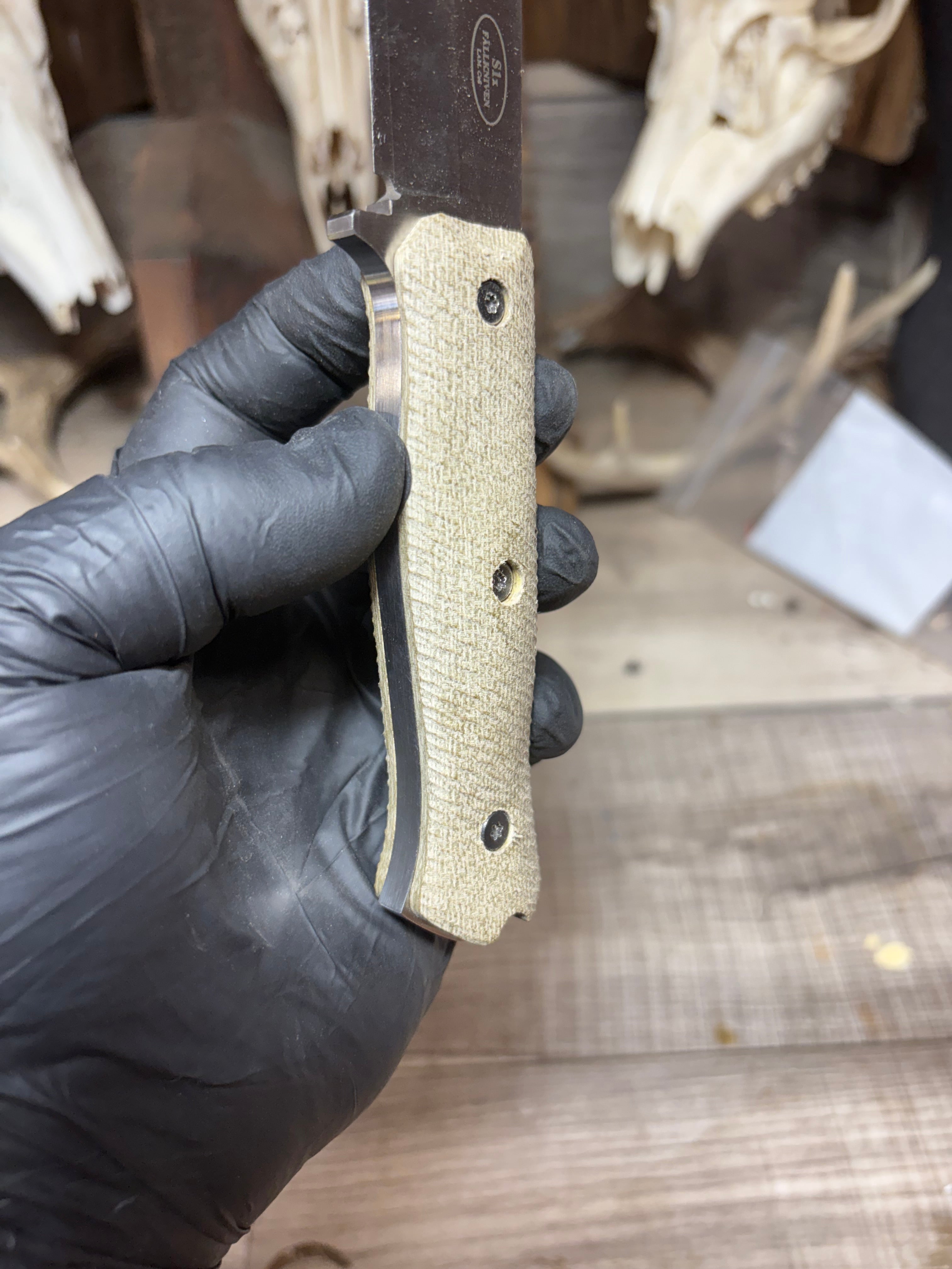 Fallkniven S1X Handles – Carroll's Custom Knife Scales