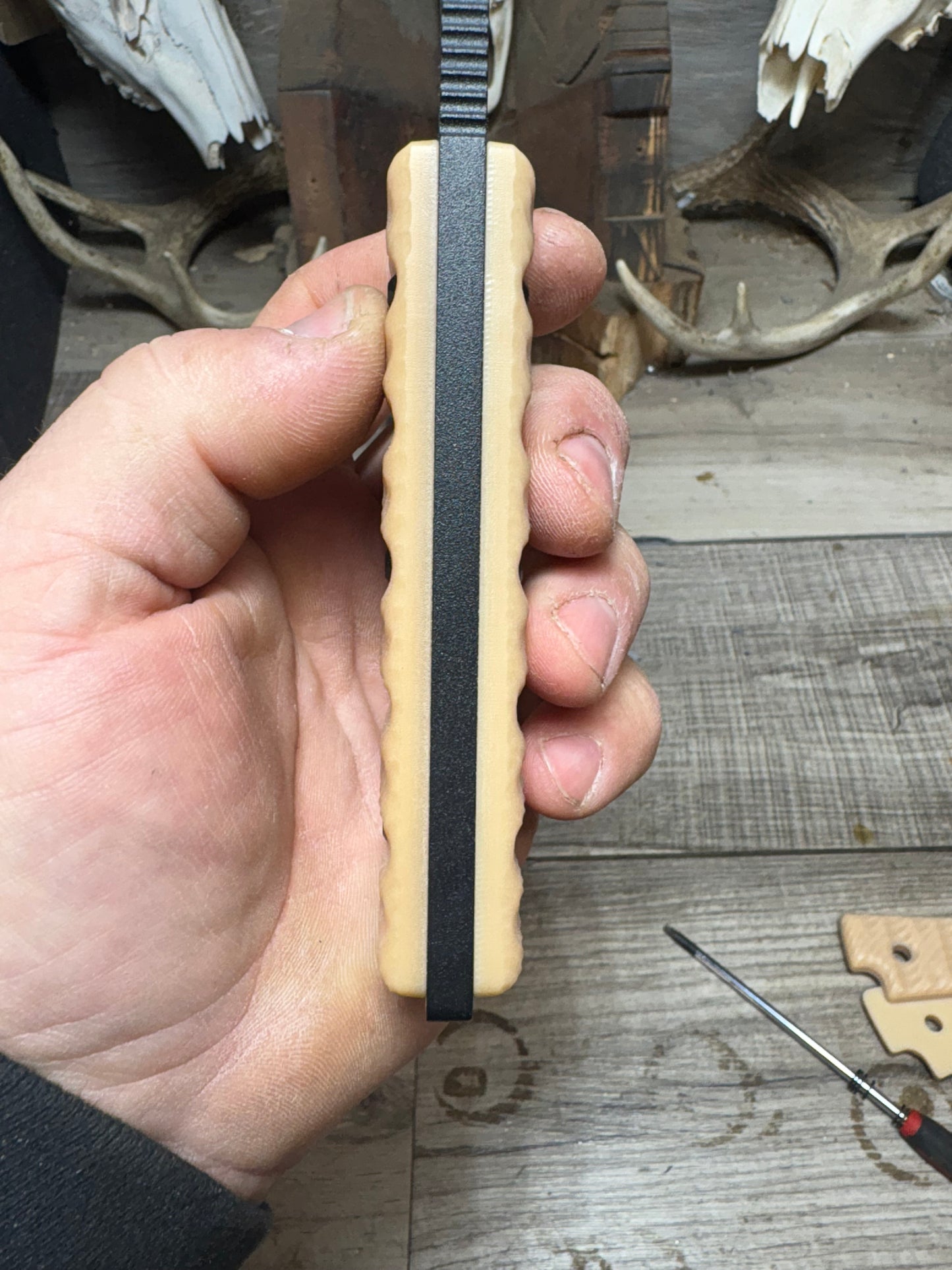 Tops Knives War Bowie Handles