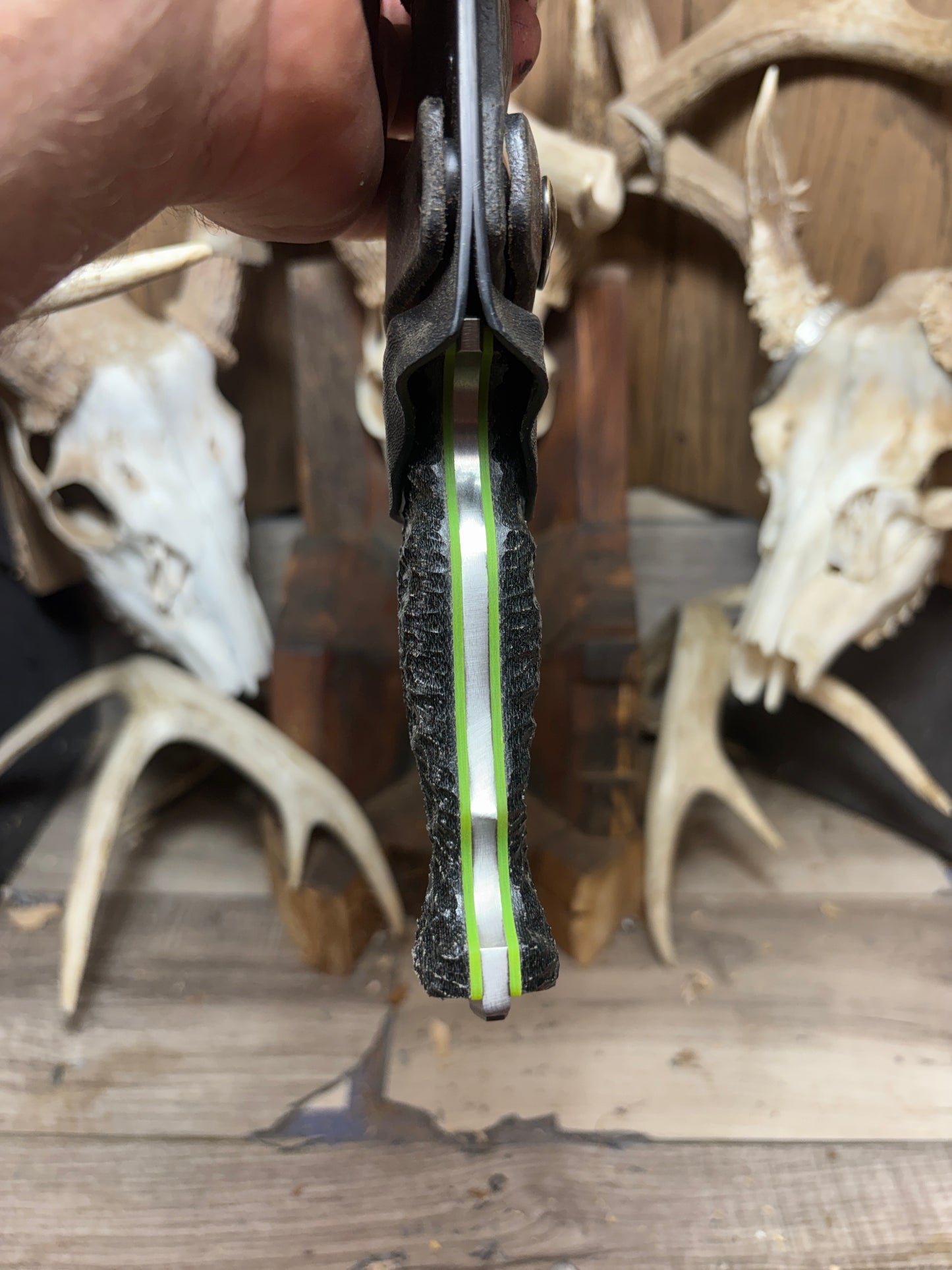 Work Tuff Gear: Little Evil (Gen 2) - Canvas Micarta Handles Knife NOT Included