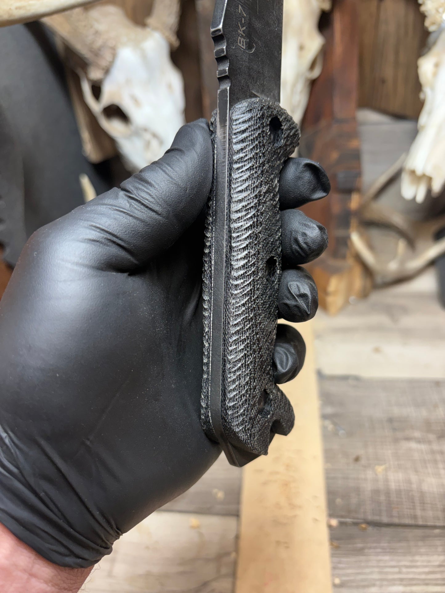KA-BAR Becker BK2, BK9, Etc. Micarta Handles