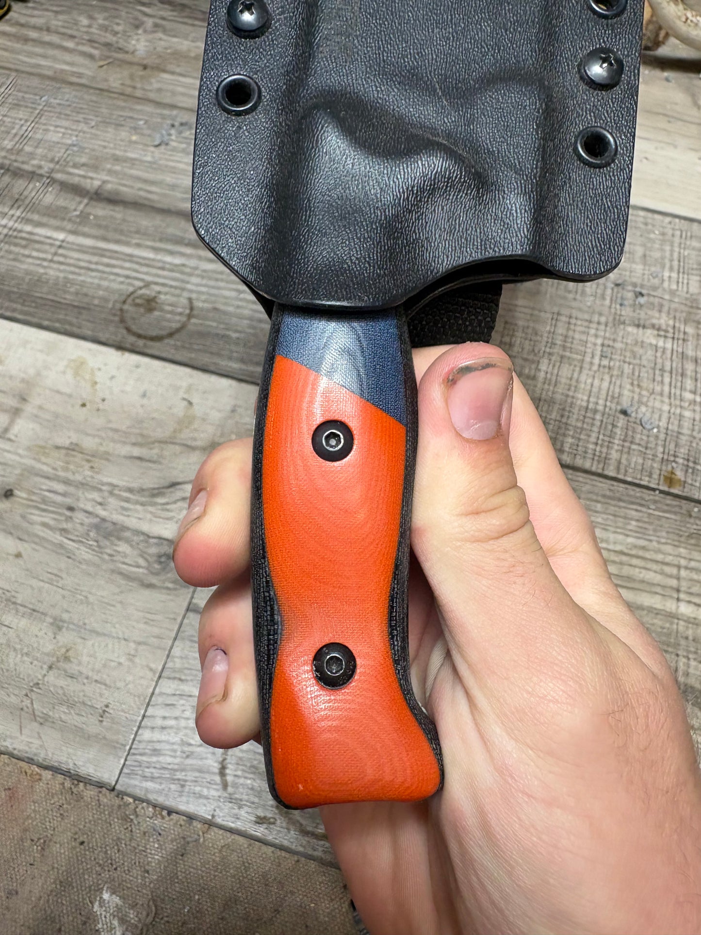 WTG Wolverine / Mountain Lion  Micarta Handles