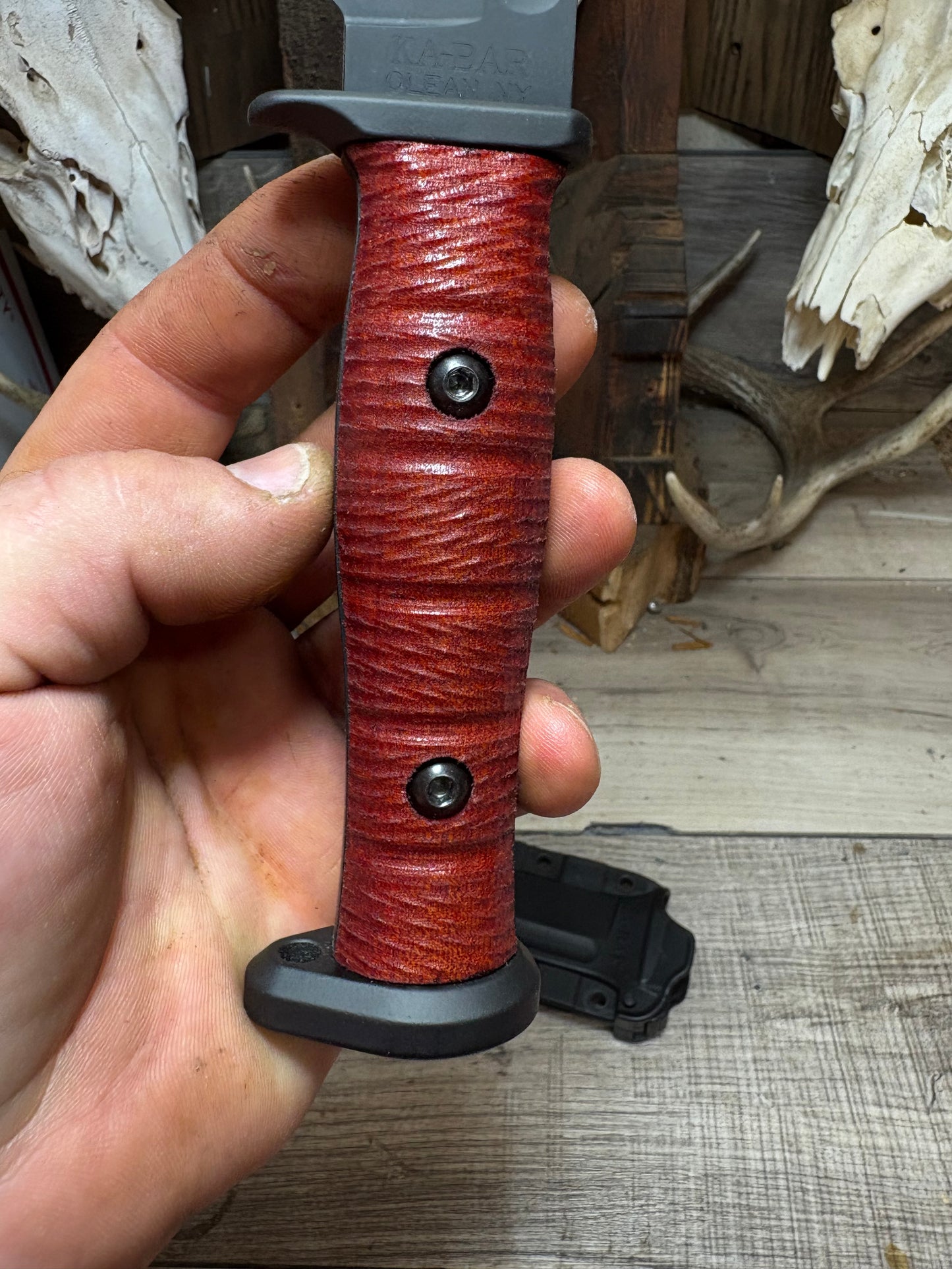 KA-BAR SLABBY Handles!