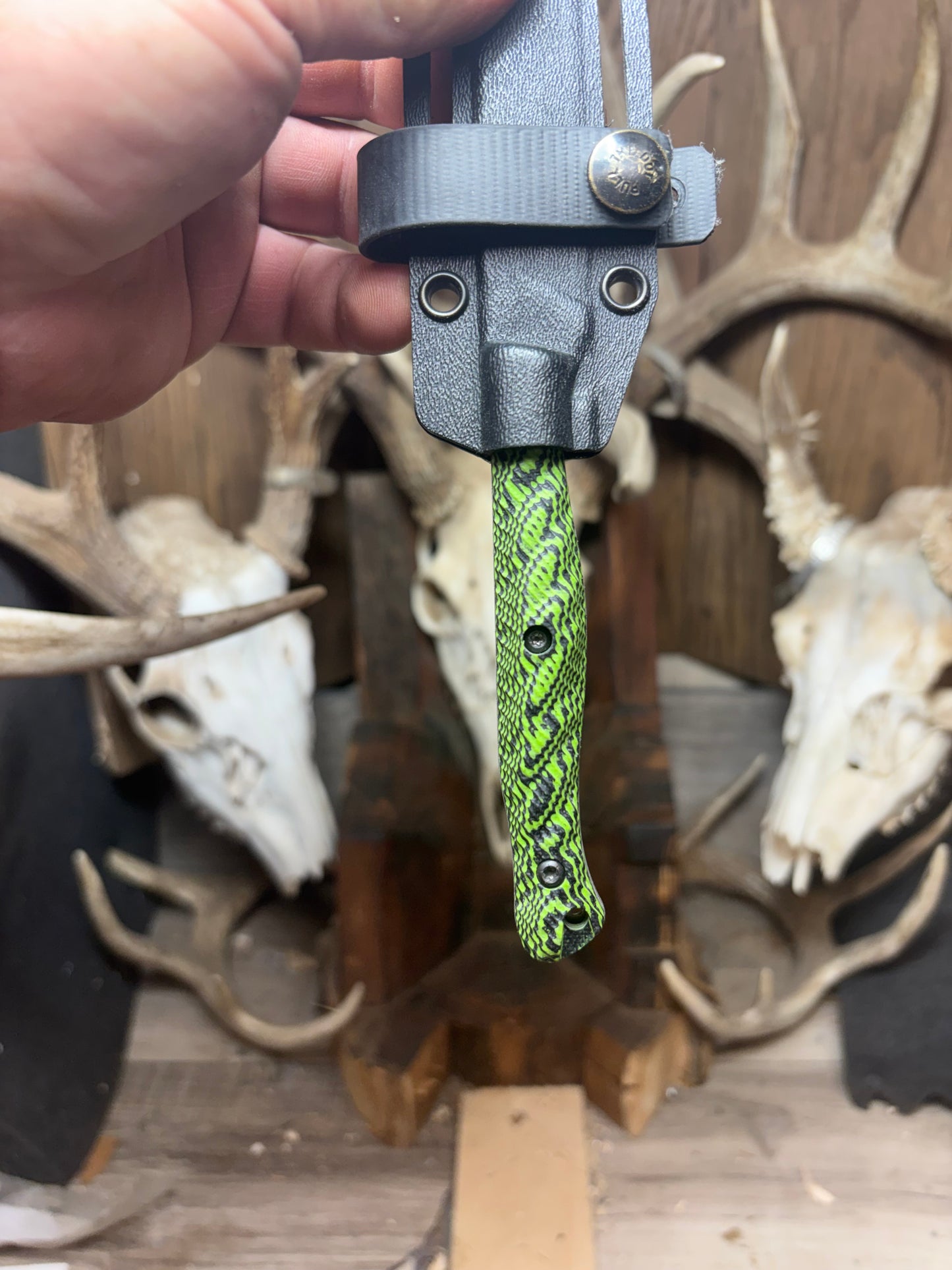 XK&T Jackalope/ White River Knife Exodus 4- G10 Handles (Knife NOT Included)