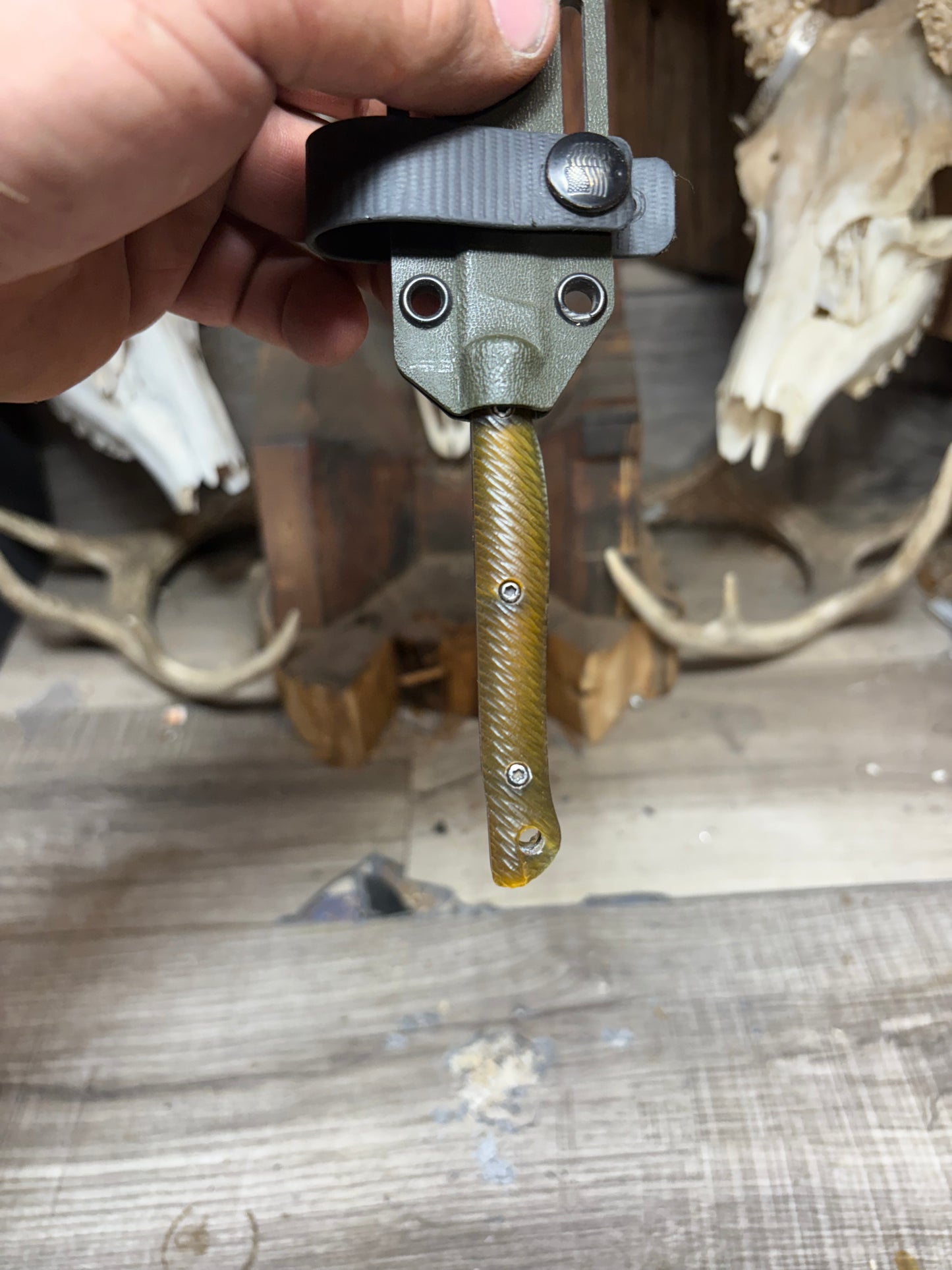 Exodus Knife & Tool Adventure Craft / Exodus 3 Ultem Micarta Handles