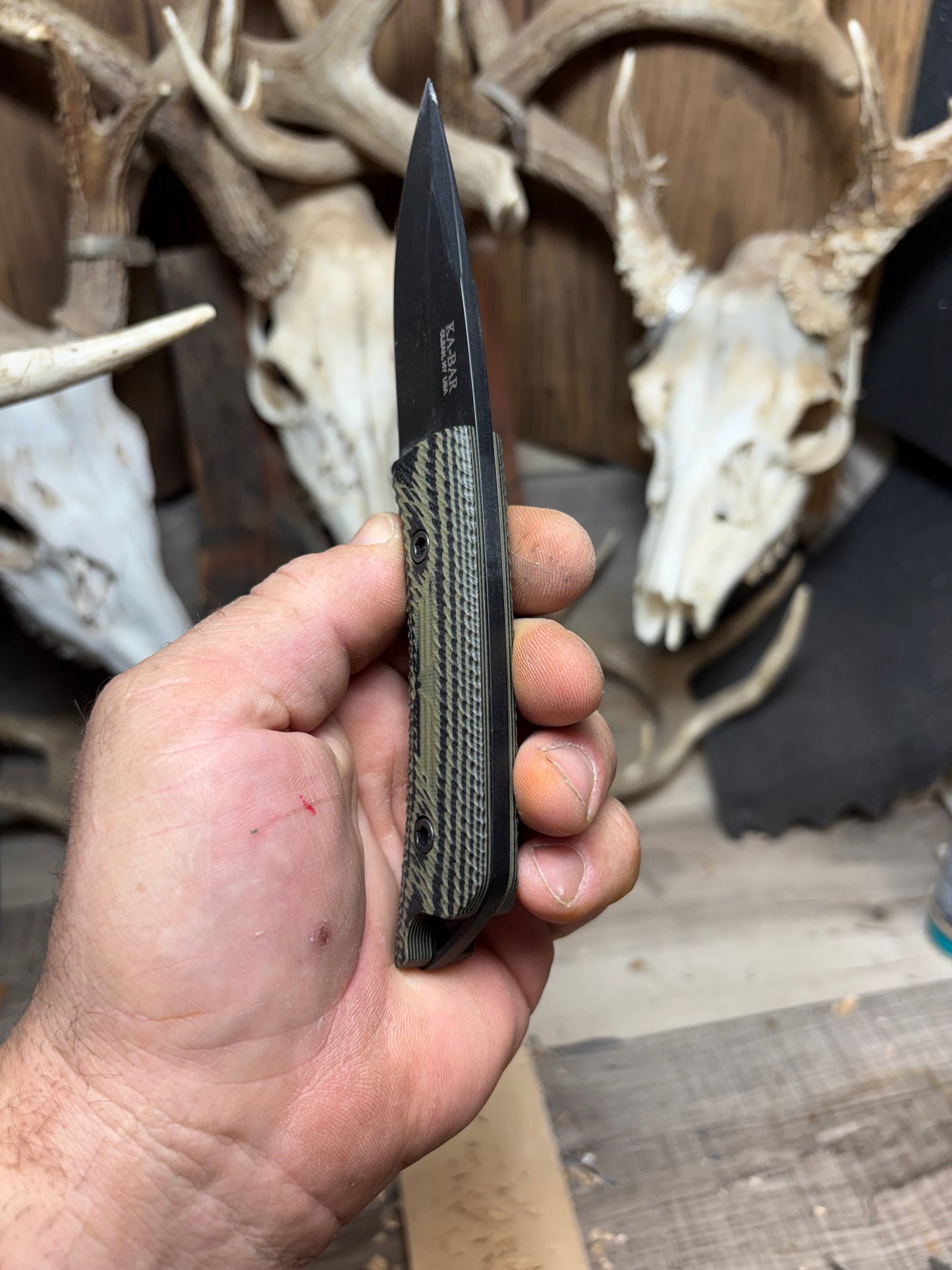 KA-BAR: Jarosz Globetrotter -G10 Handles (Knife NOT Included)