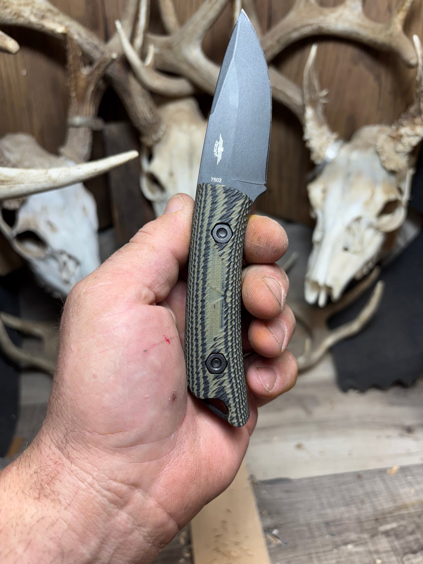 KA-BAR: Jarosz Globetrotter -G10 Handles (Knife NOT Included)