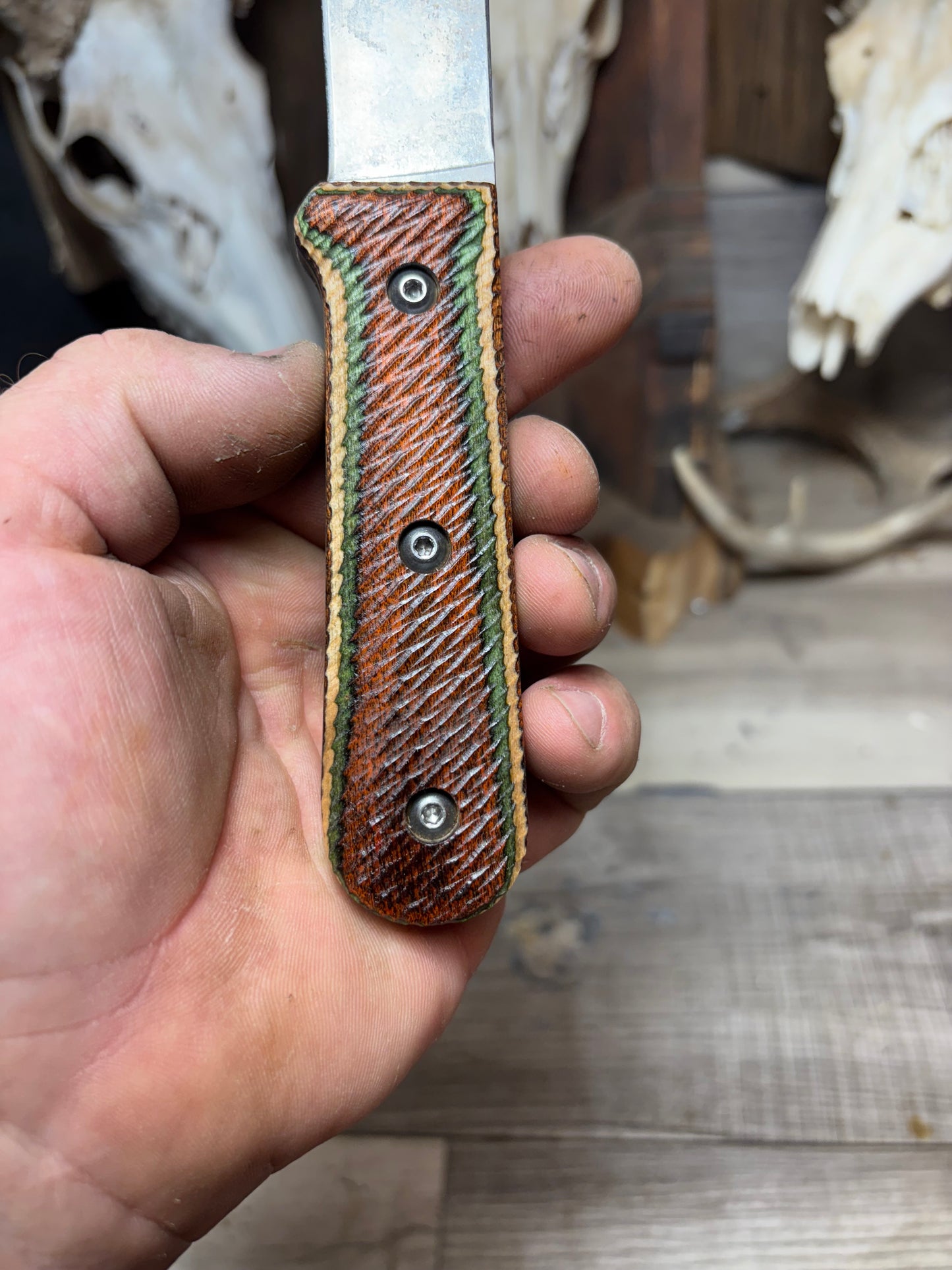 KA-BAR Becker Kephart BK62 Dymalux Handles