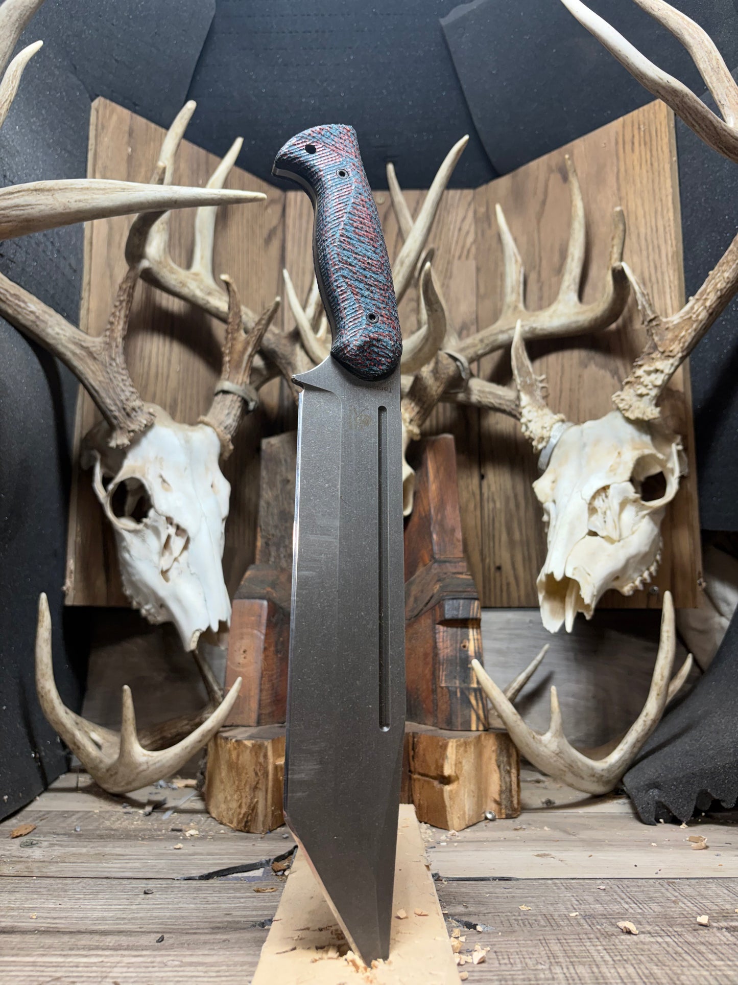 Work Tuff Gear Tanto X Micarta Handles