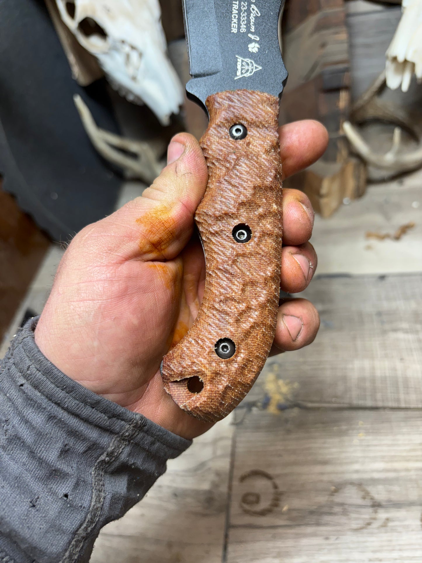 Tops Knives Tom Brown Tracker T1 Handles