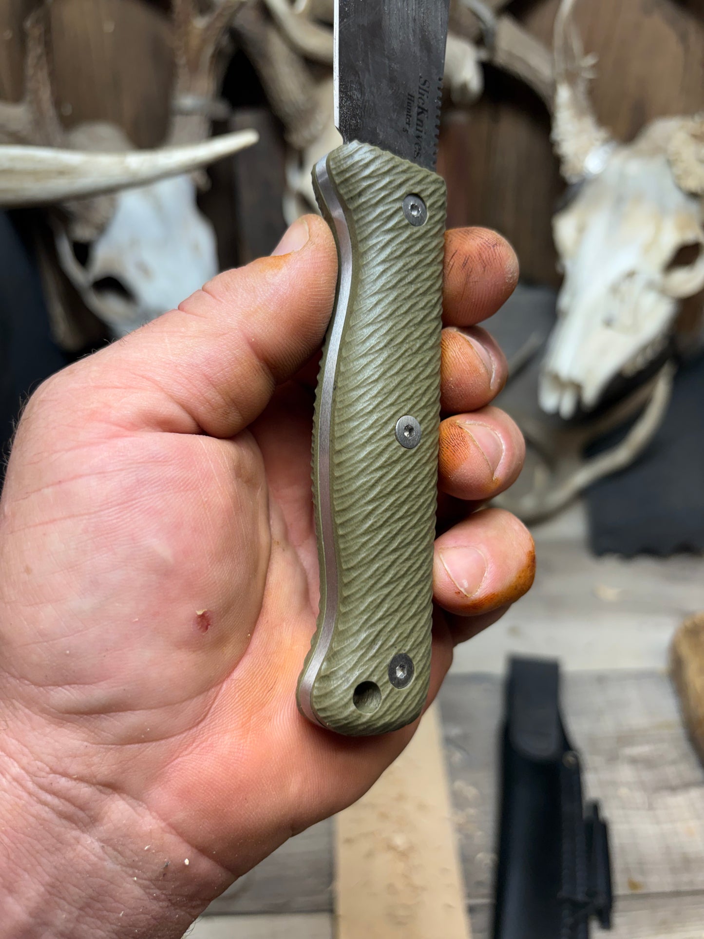 SlicKnives Kepper 5, Hunter 5 or Clip Point 4.5 G10 Handles
