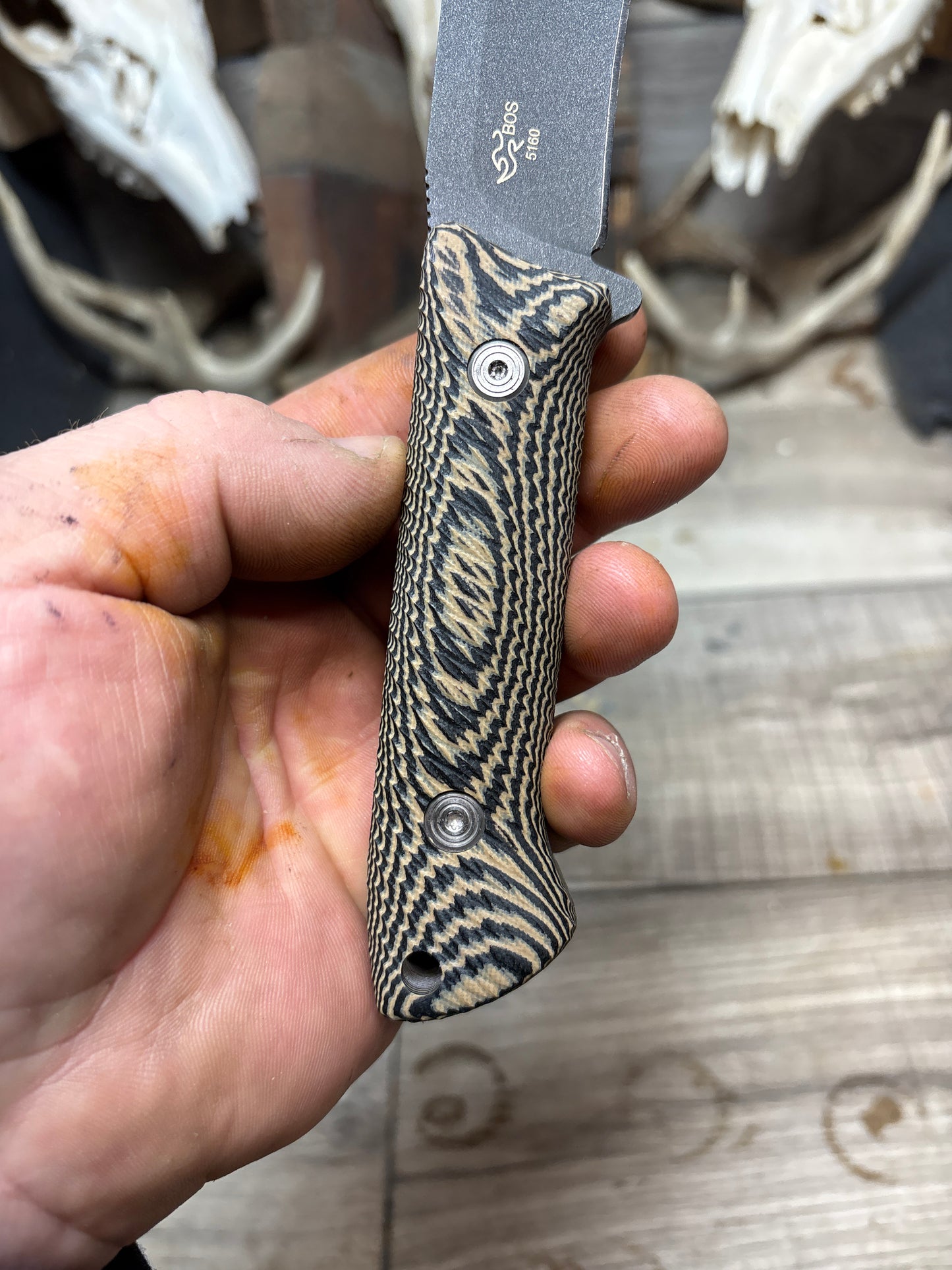 Buck Knives 104 Compadre G10 Handles