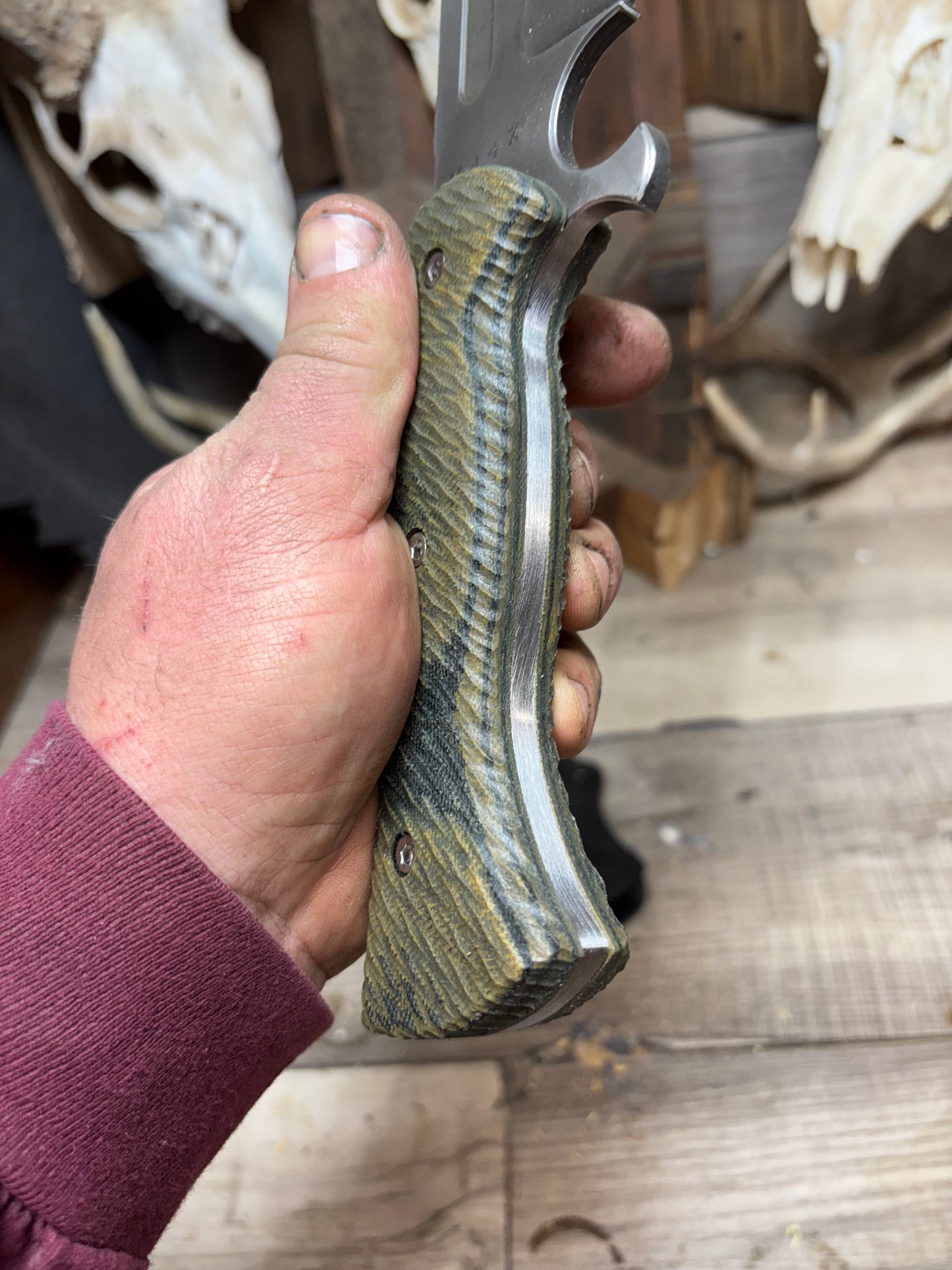 Work Tuff Gear Gen 2 or 3 V44X Canvas Micarta Handles