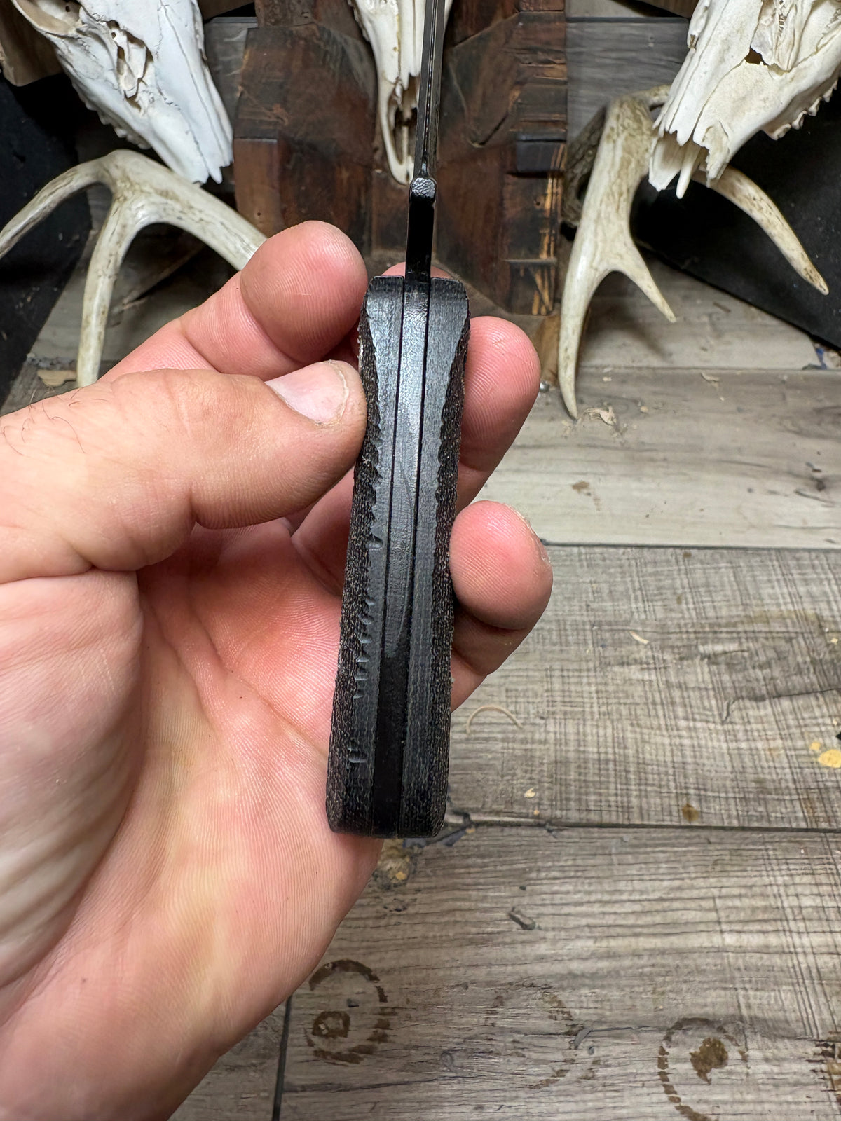Esee Izula II Canvas Micarta Handles
