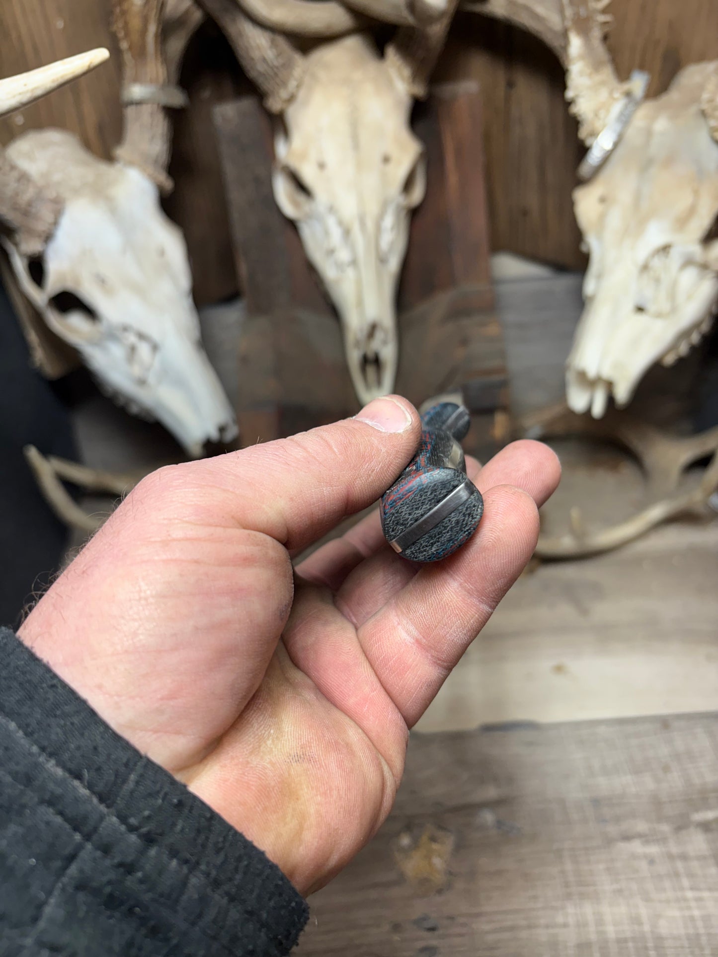 White River Knives Ursus Cub Canvas Micarta Handles