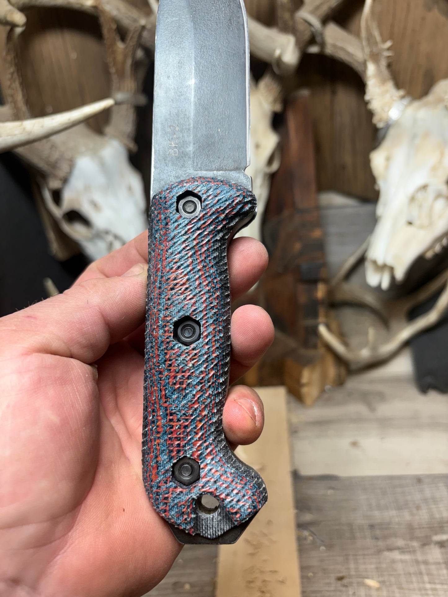 KA-BAR Becker BK2, BK9, Etc. Micarta Handles