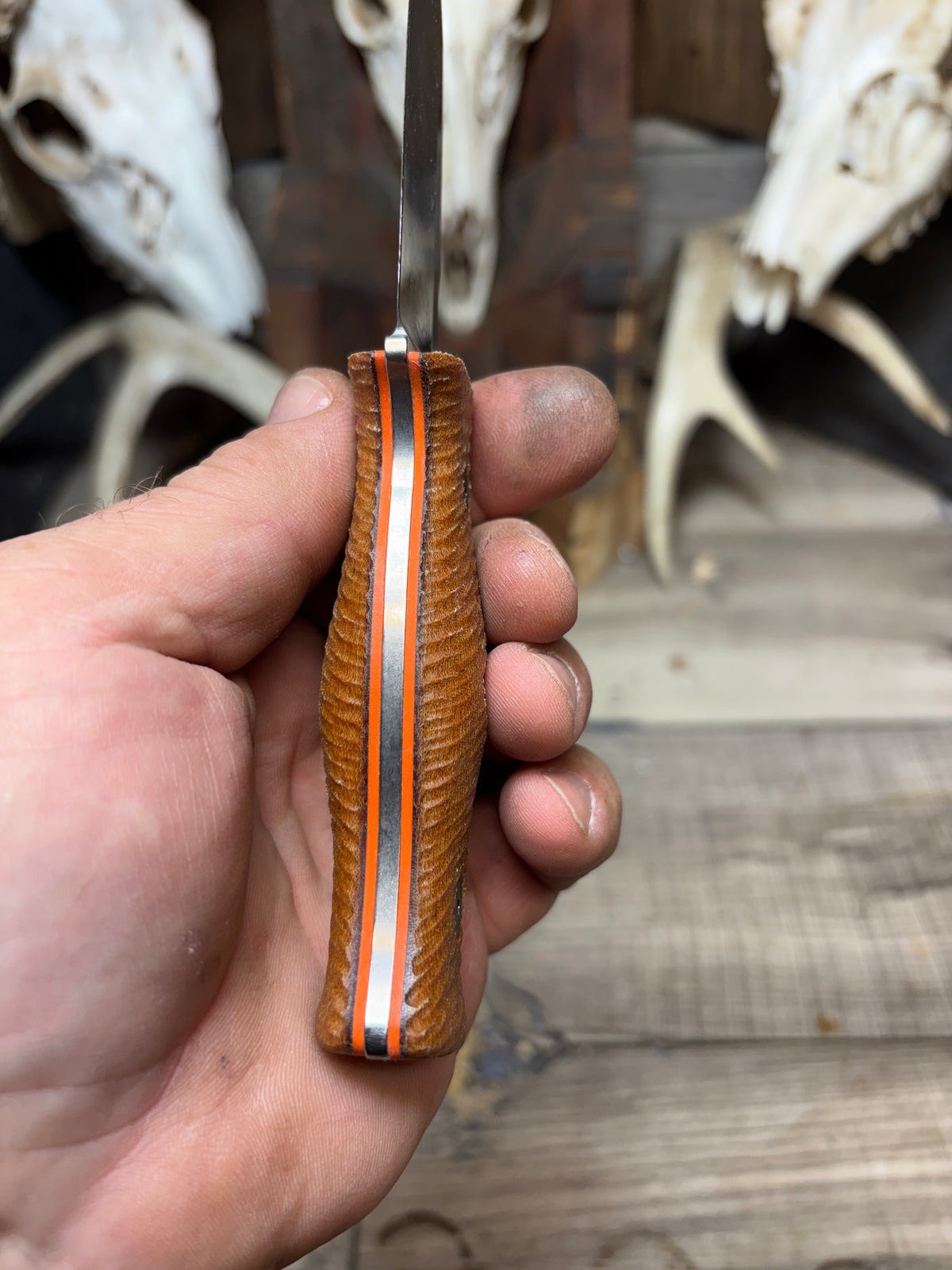 White River Knives Ursus Cub Canvas Micarta Handles